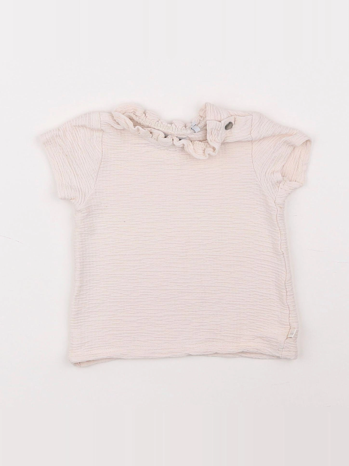 IKKS - tee-shirt beige - 3 mois