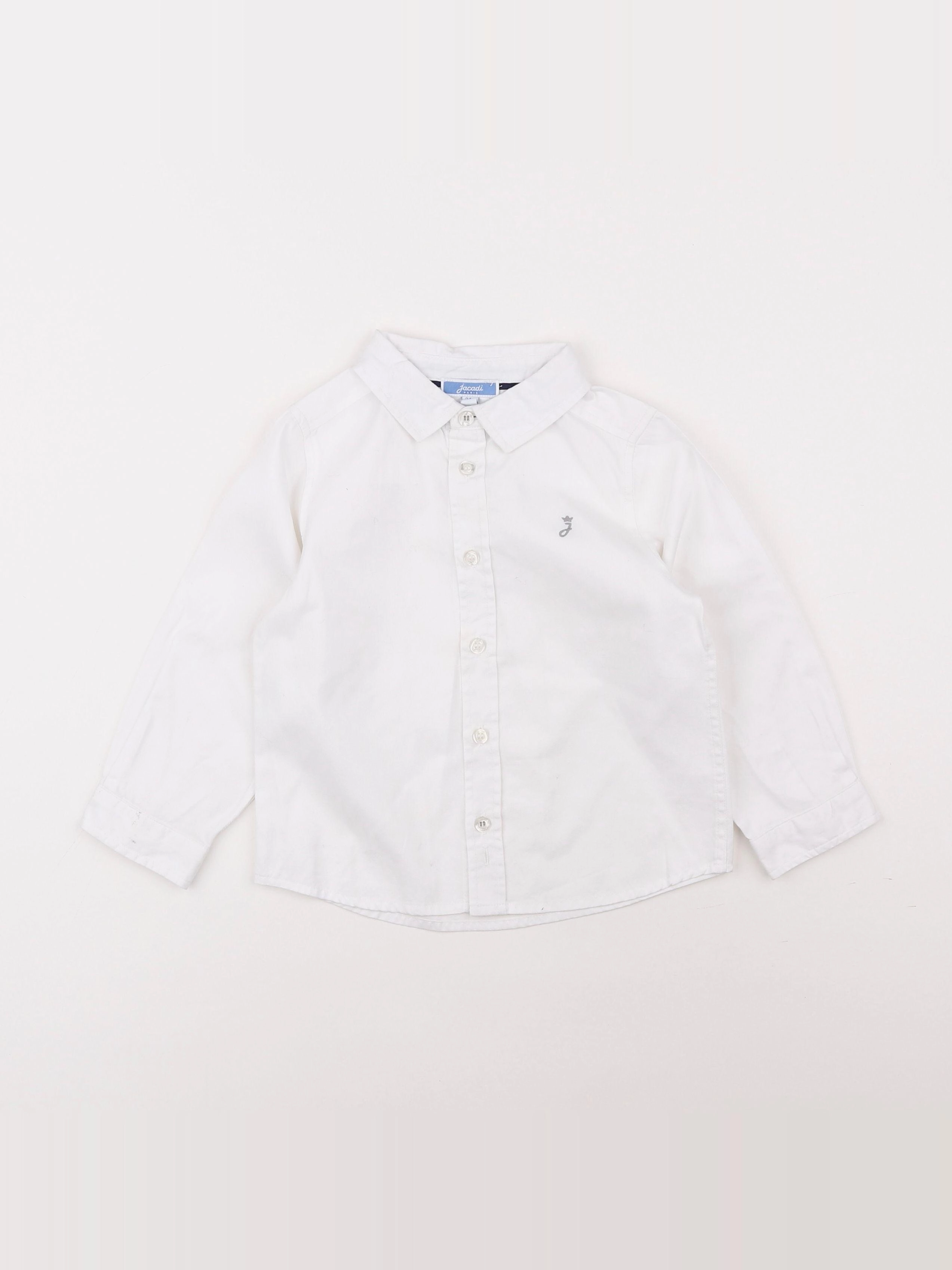 Jacadi - chemise blanc - 2 ans