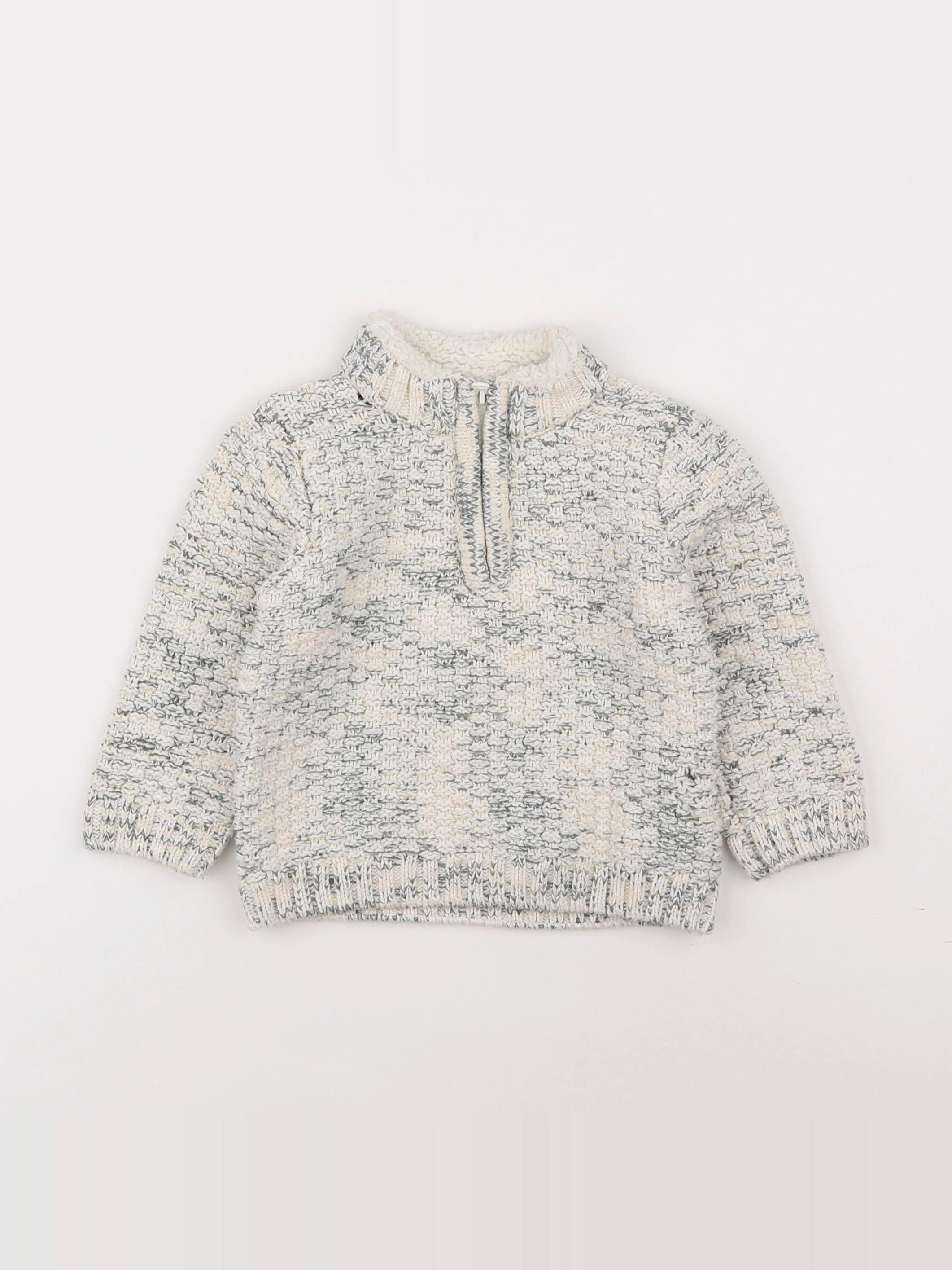 Tape à l'oeil - pull beige - 9 mois