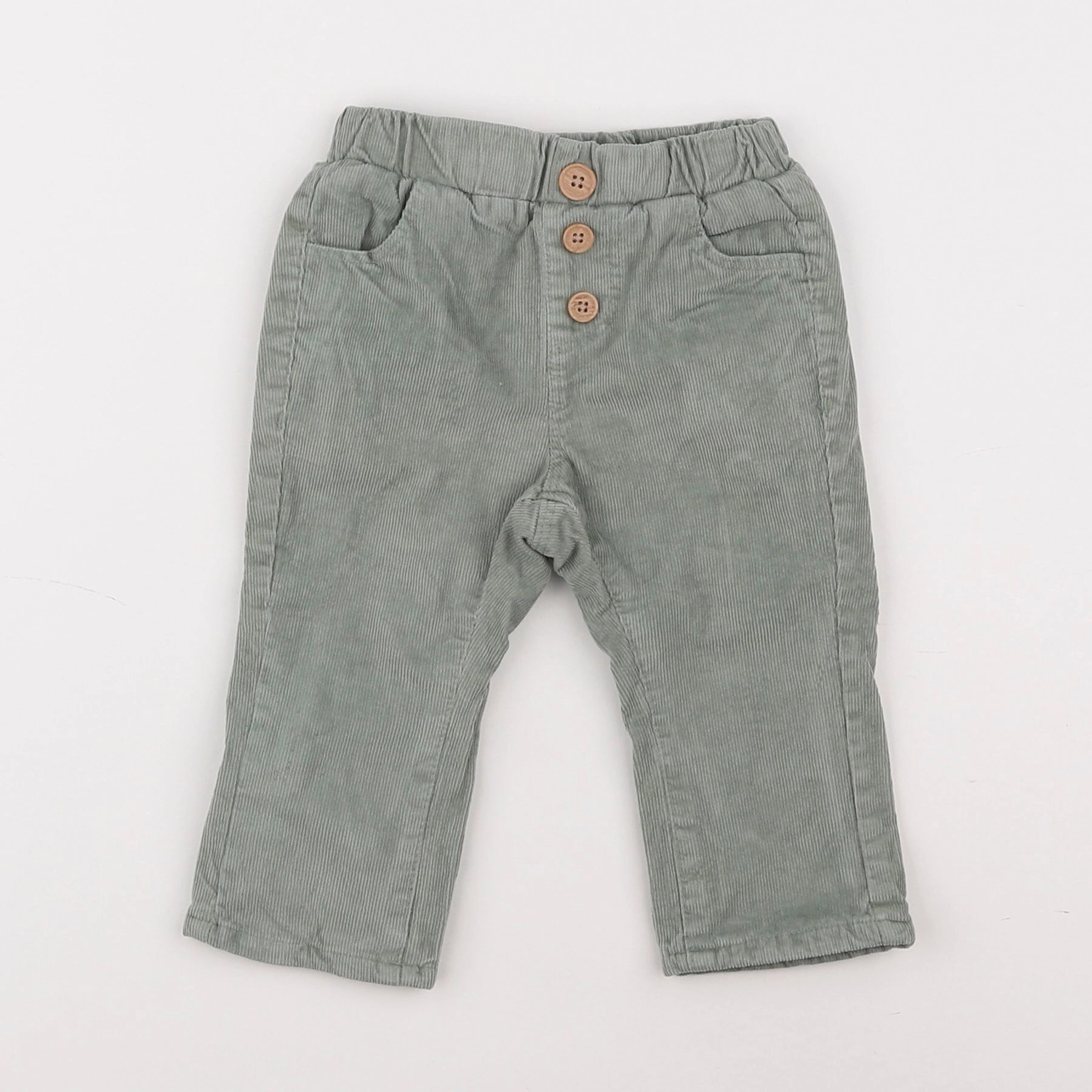 Tape à l'oeil - pantalon vert - 6 mois