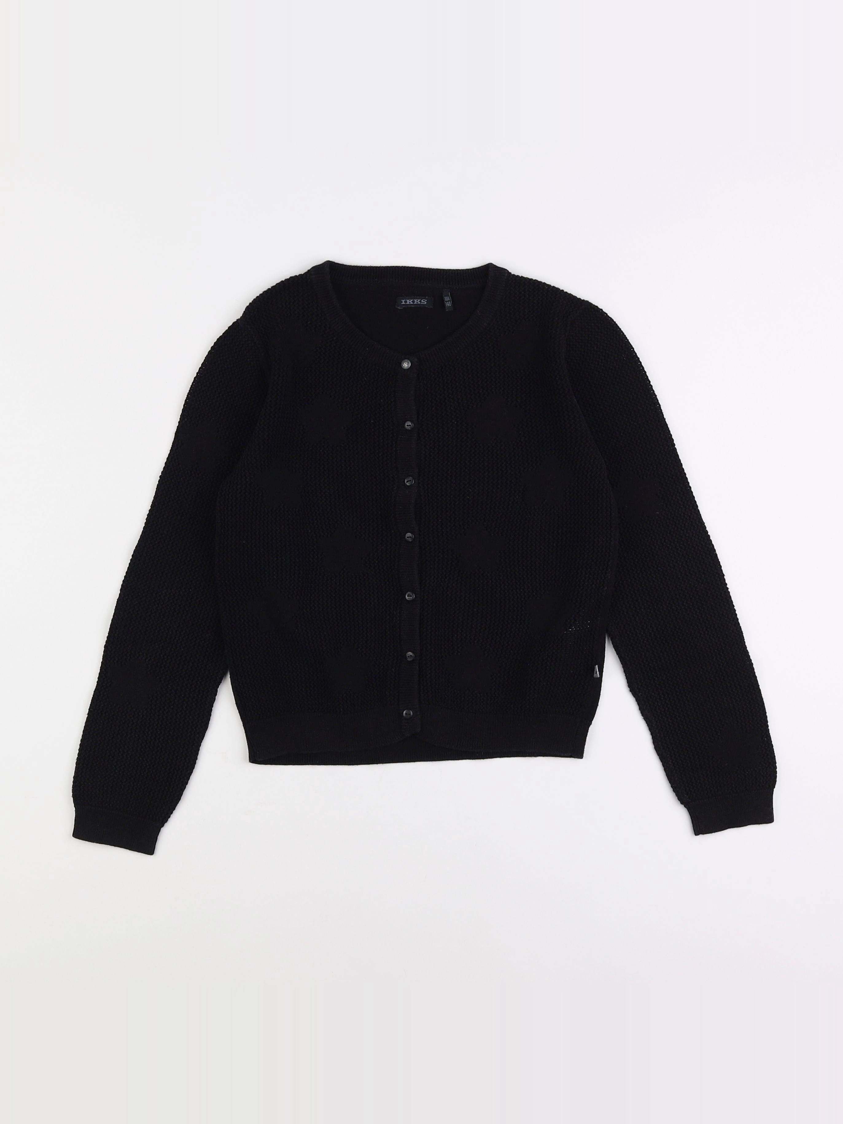 IKKS - gilet noir - 10 ans