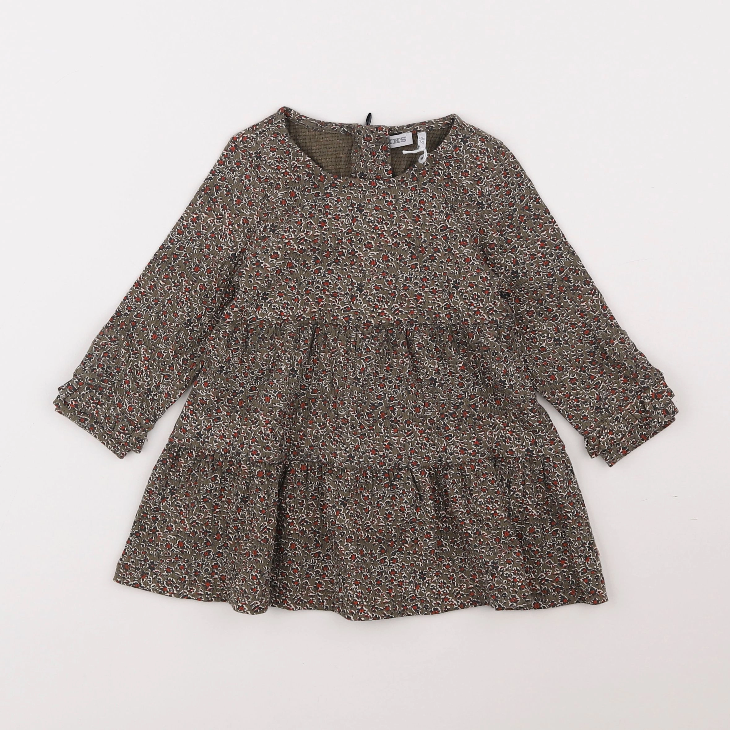 IKKS - robe vert - 12 mois