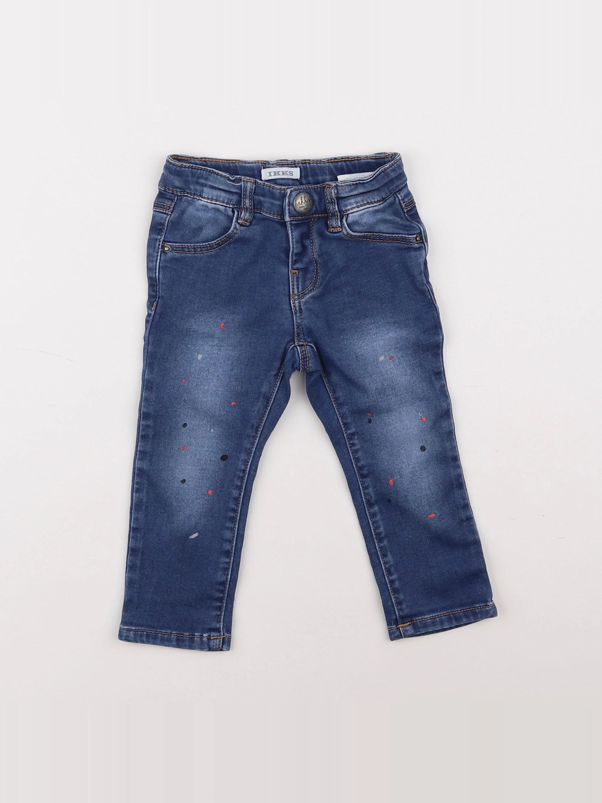 IKKS - jean bleu - 12 mois