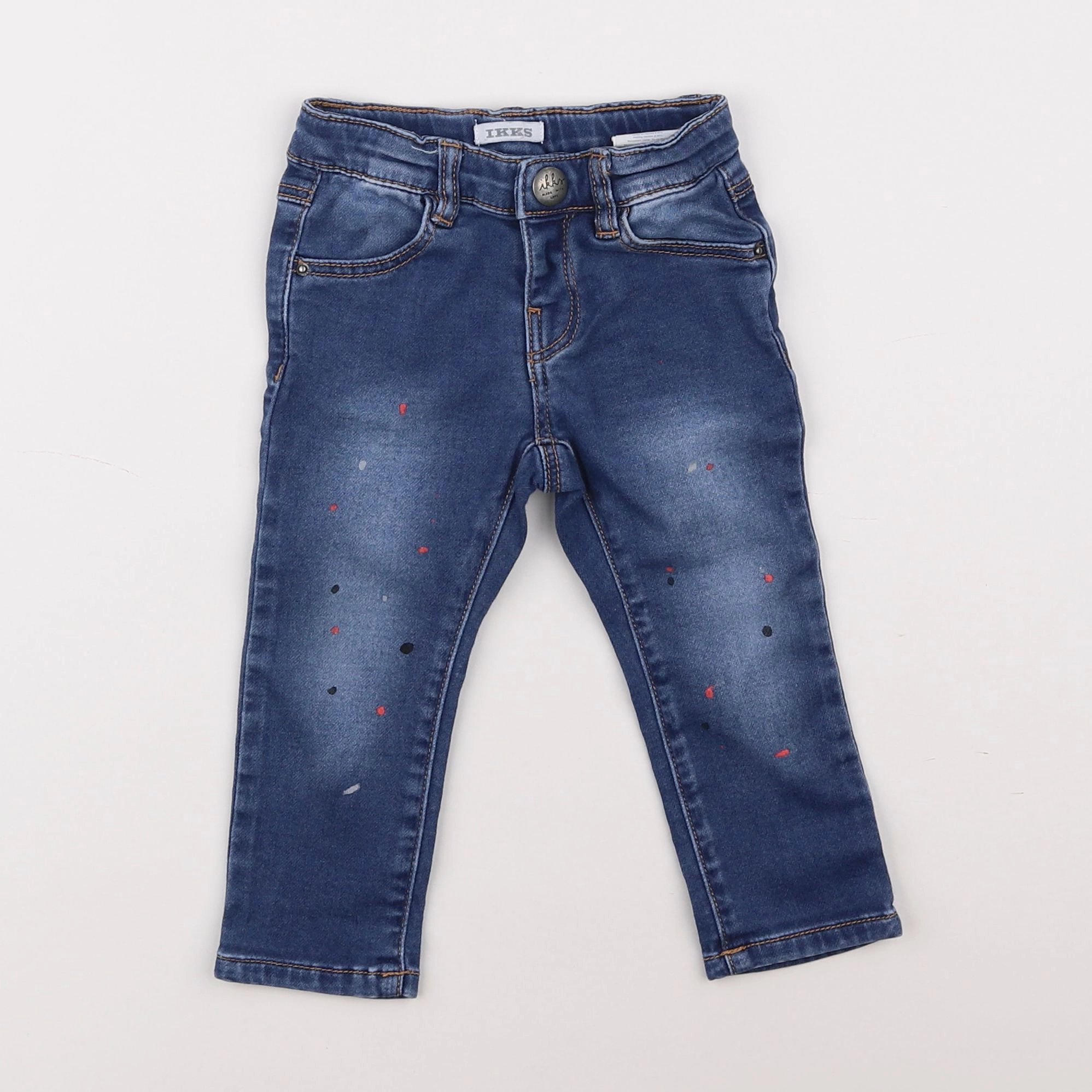 IKKS - jean bleu - 12 mois