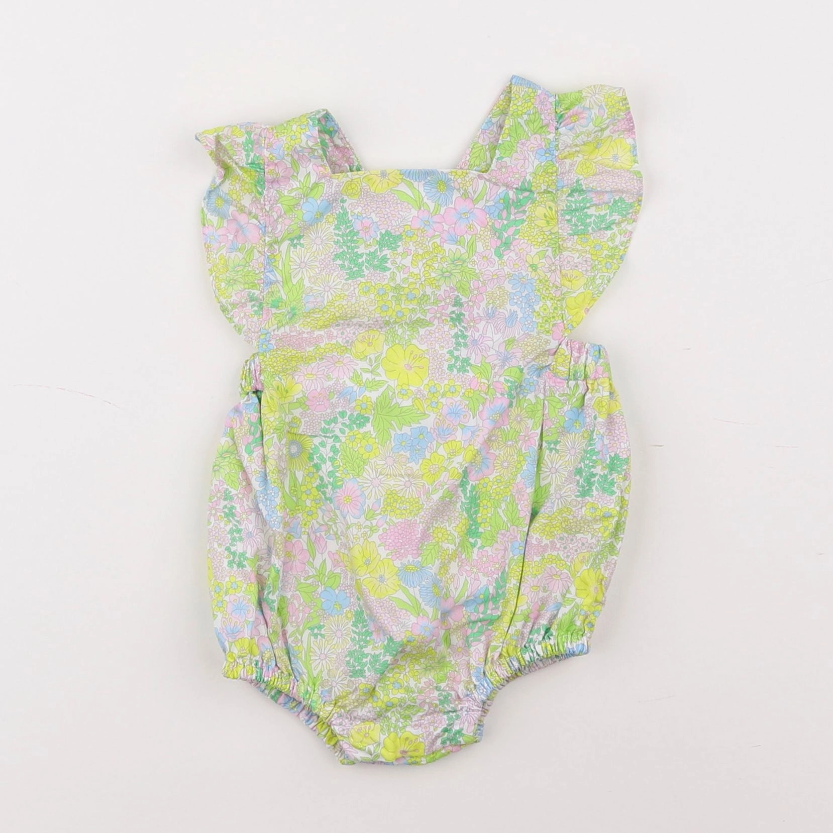 Jacadi - combinaison liberty multicolore - 3 mois