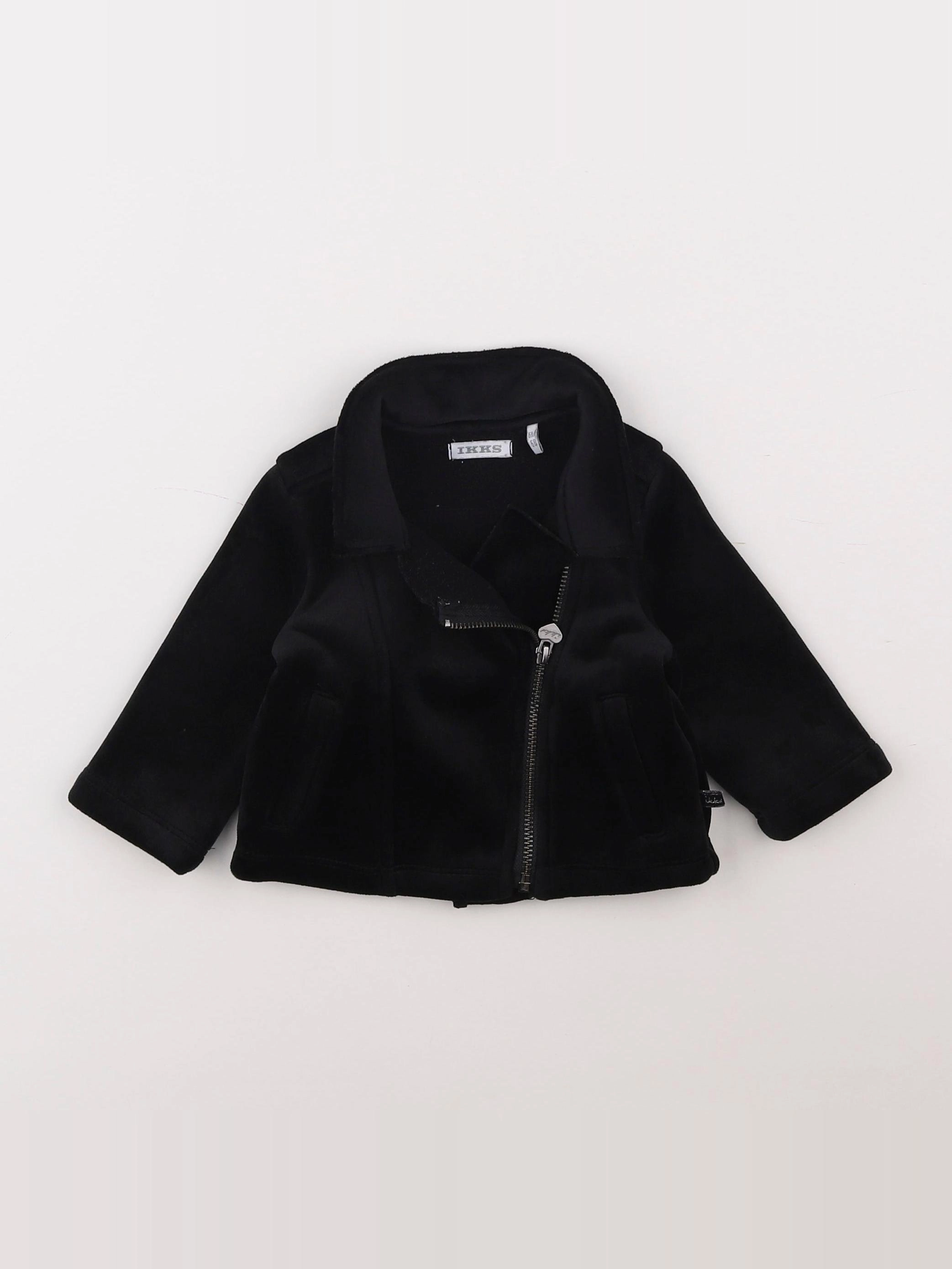 IKKS - veste noir - 6 mois