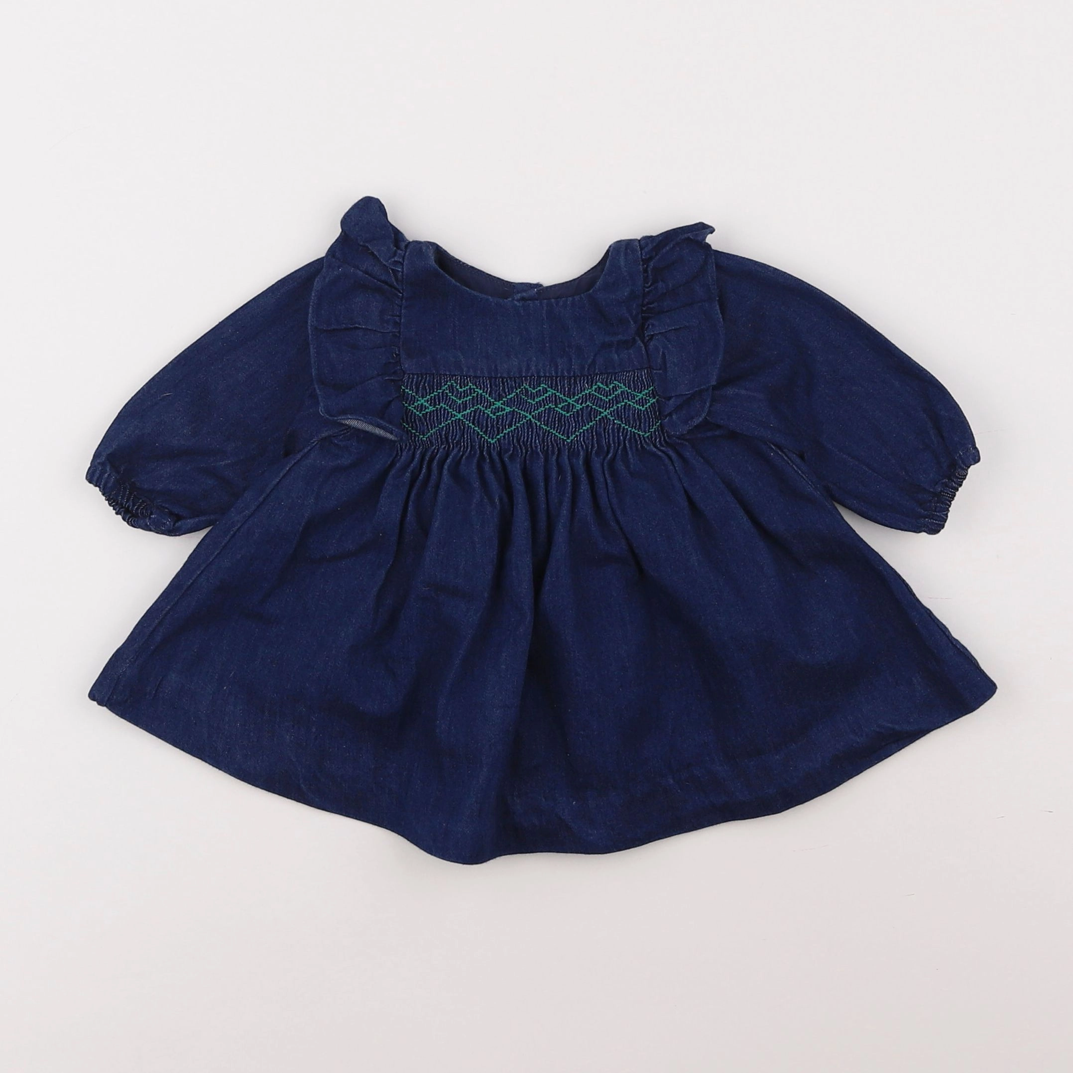 Jacadi - robe bleu - 3 mois