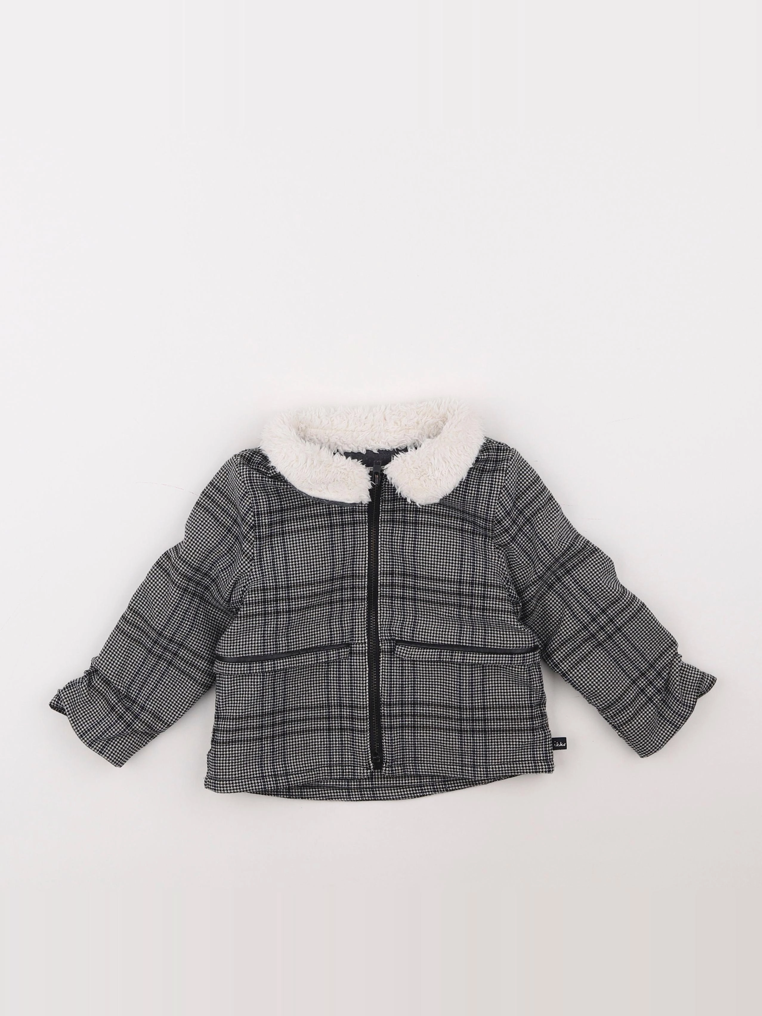IKKS - veste gris - 18 mois