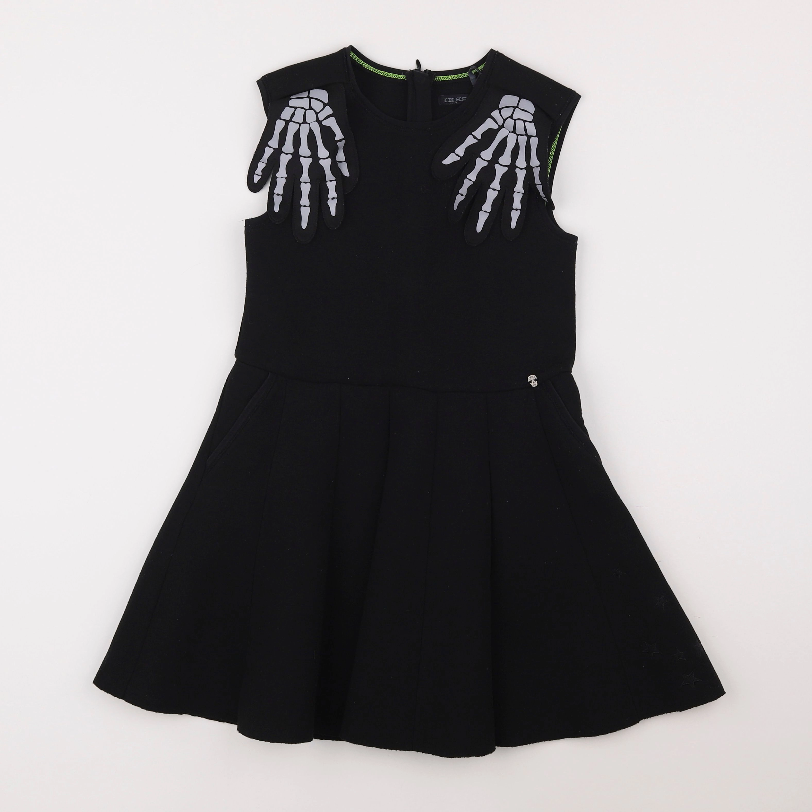 IKKS - robe noir - 8 ans