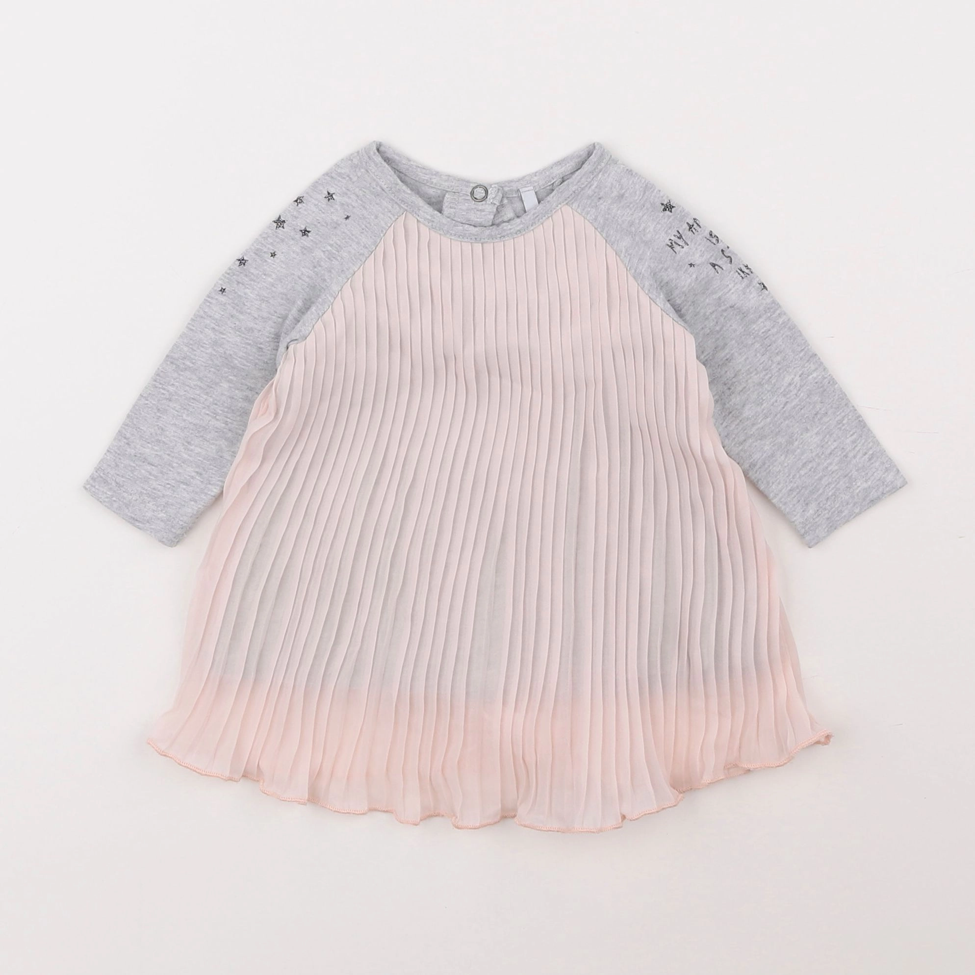 IKKS - robe rose - 3 mois