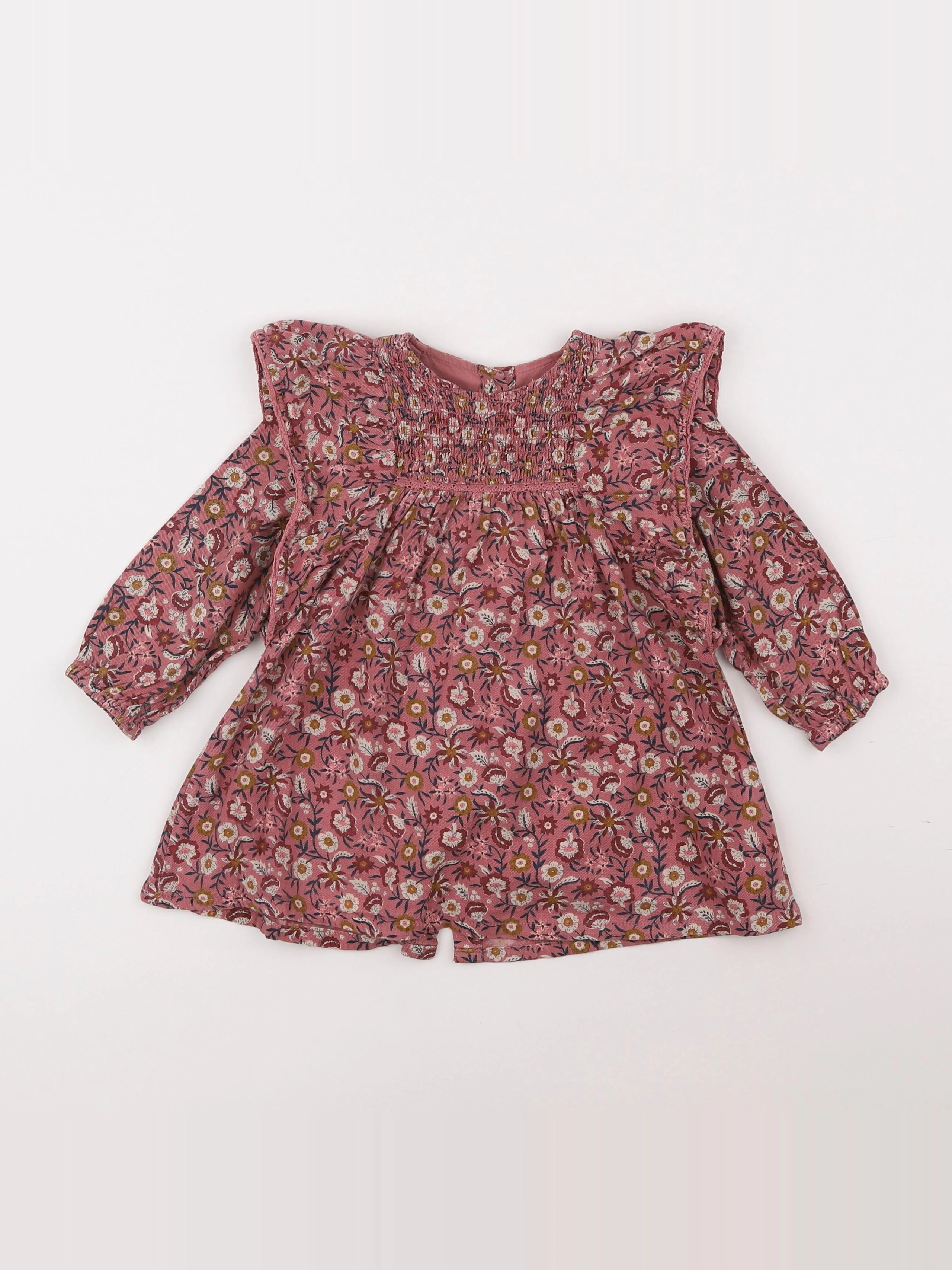 Vertbaudet - robe rose - 18 mois