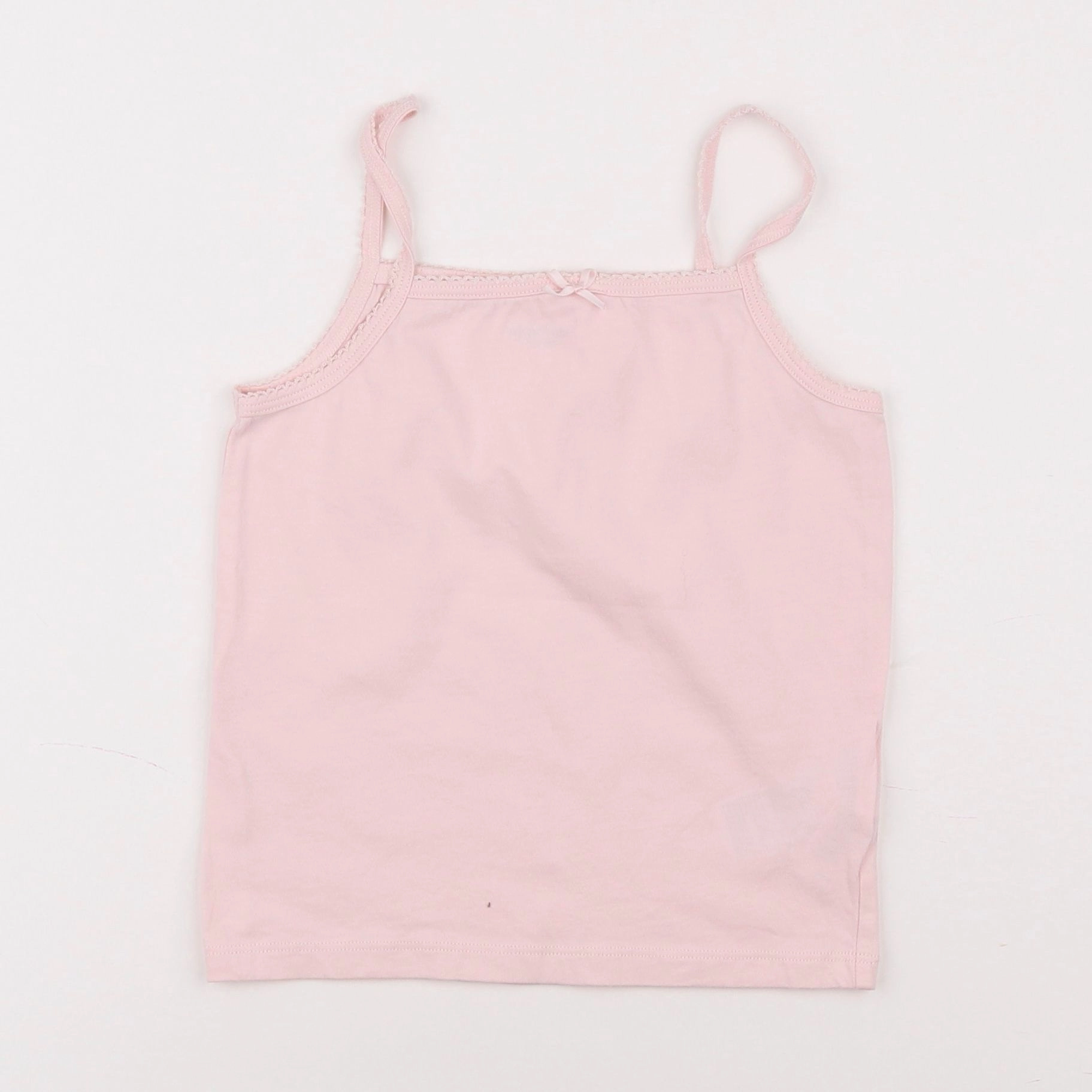 Vertbaudet - maillot de corps rose - 6 ans