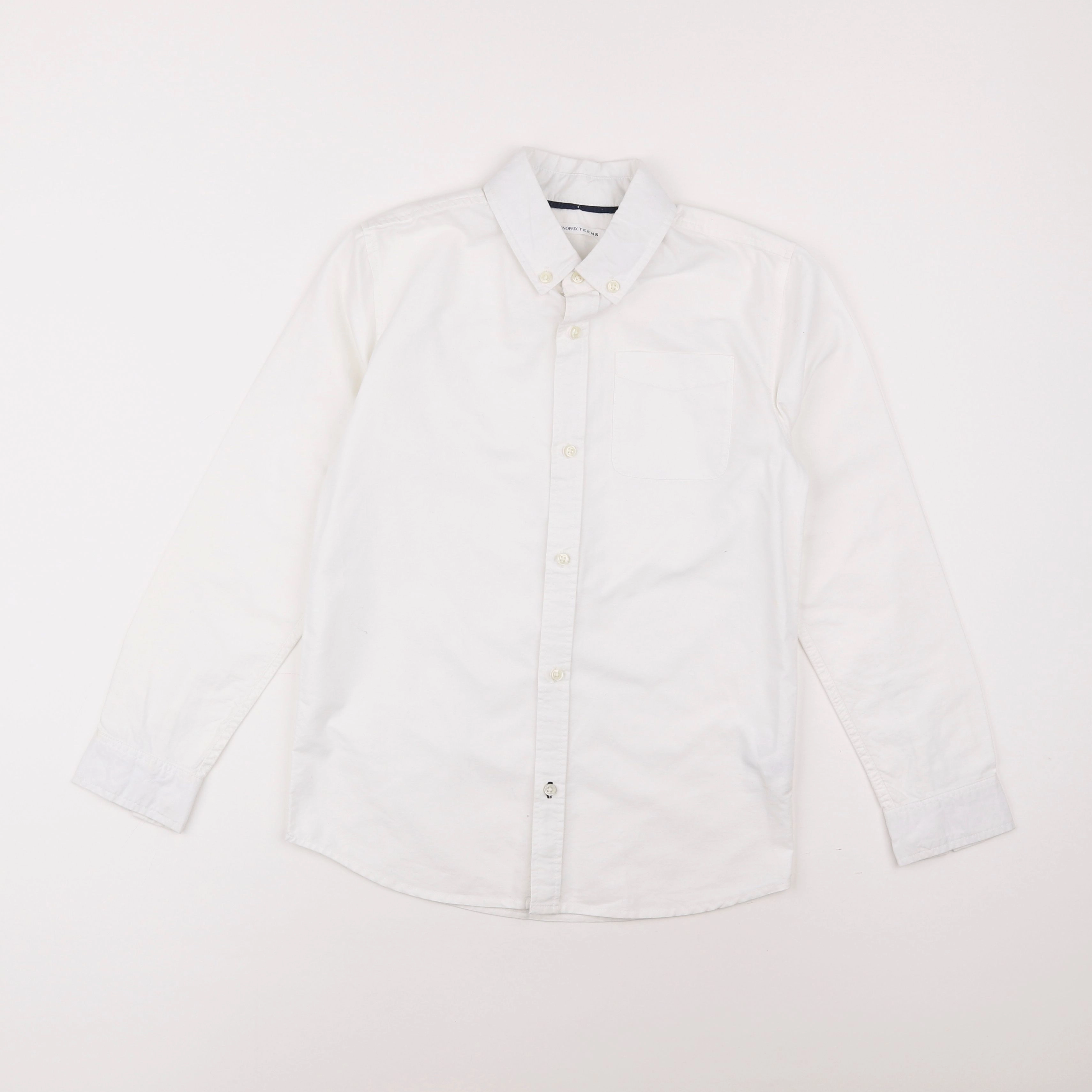 Monoprix - chemise blanc - 10 ans