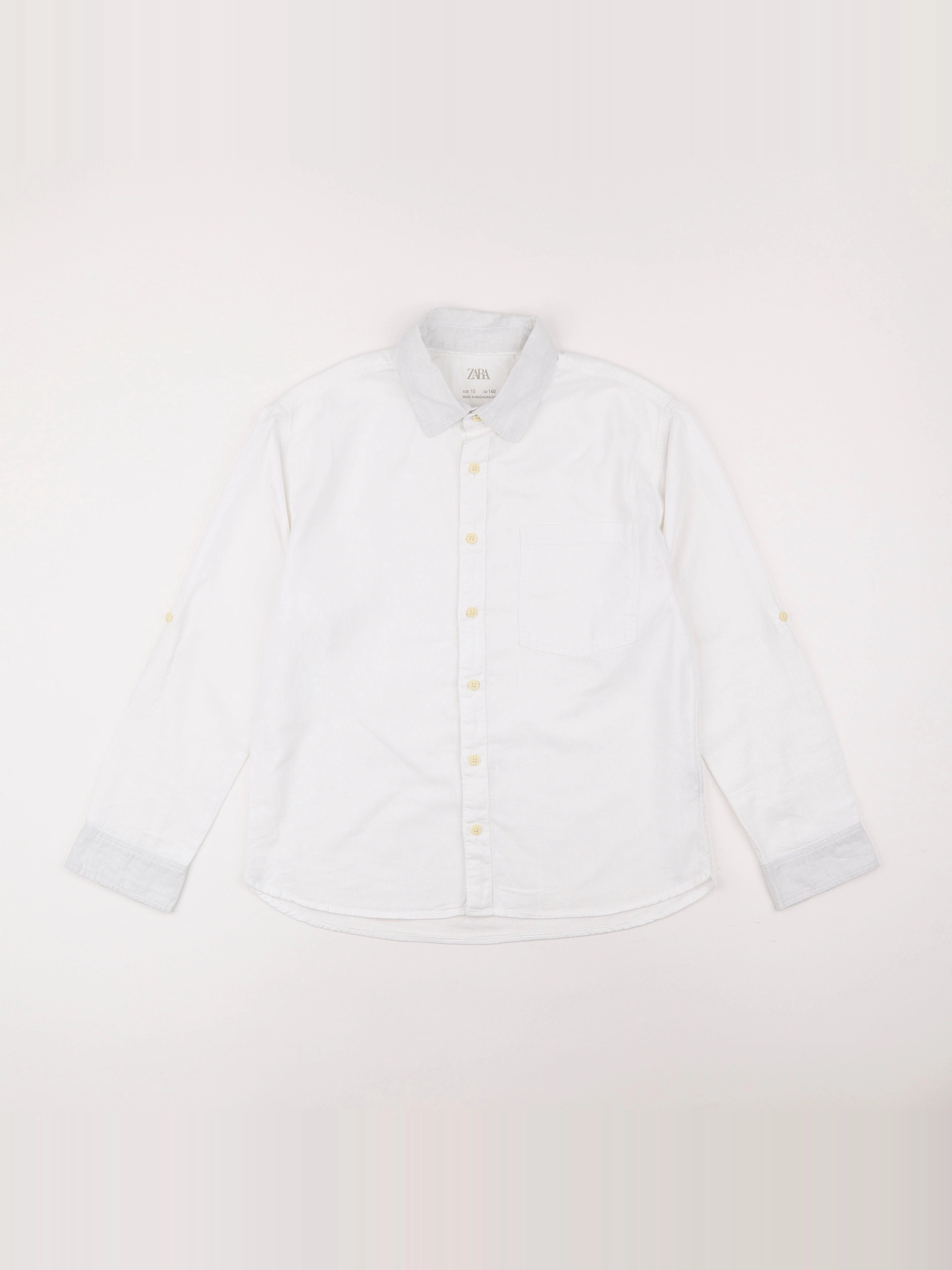 Zara - chemise blanc - 10 ans