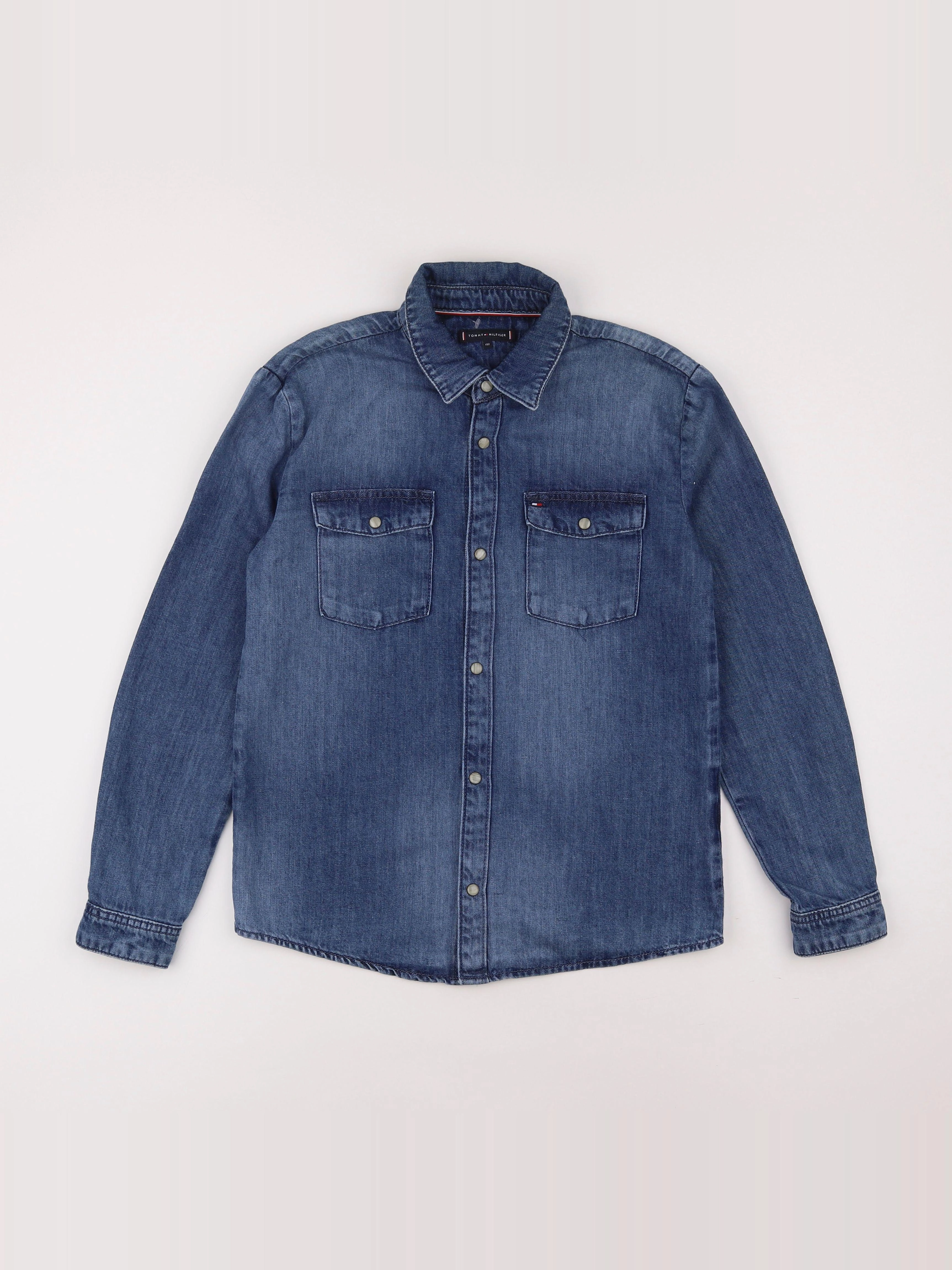 Tommy Hilfiger - chemise bleu - 16 ans