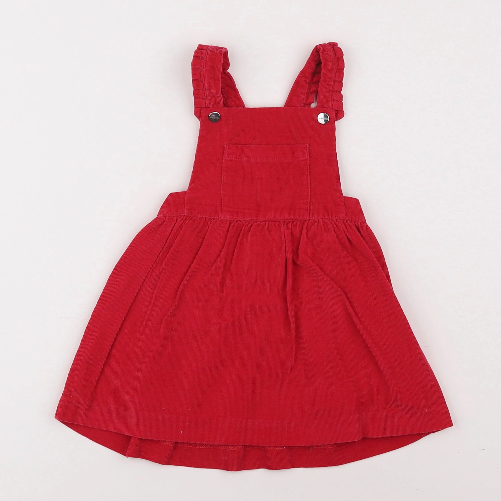 Jacadi - robe rouge - 2 ans