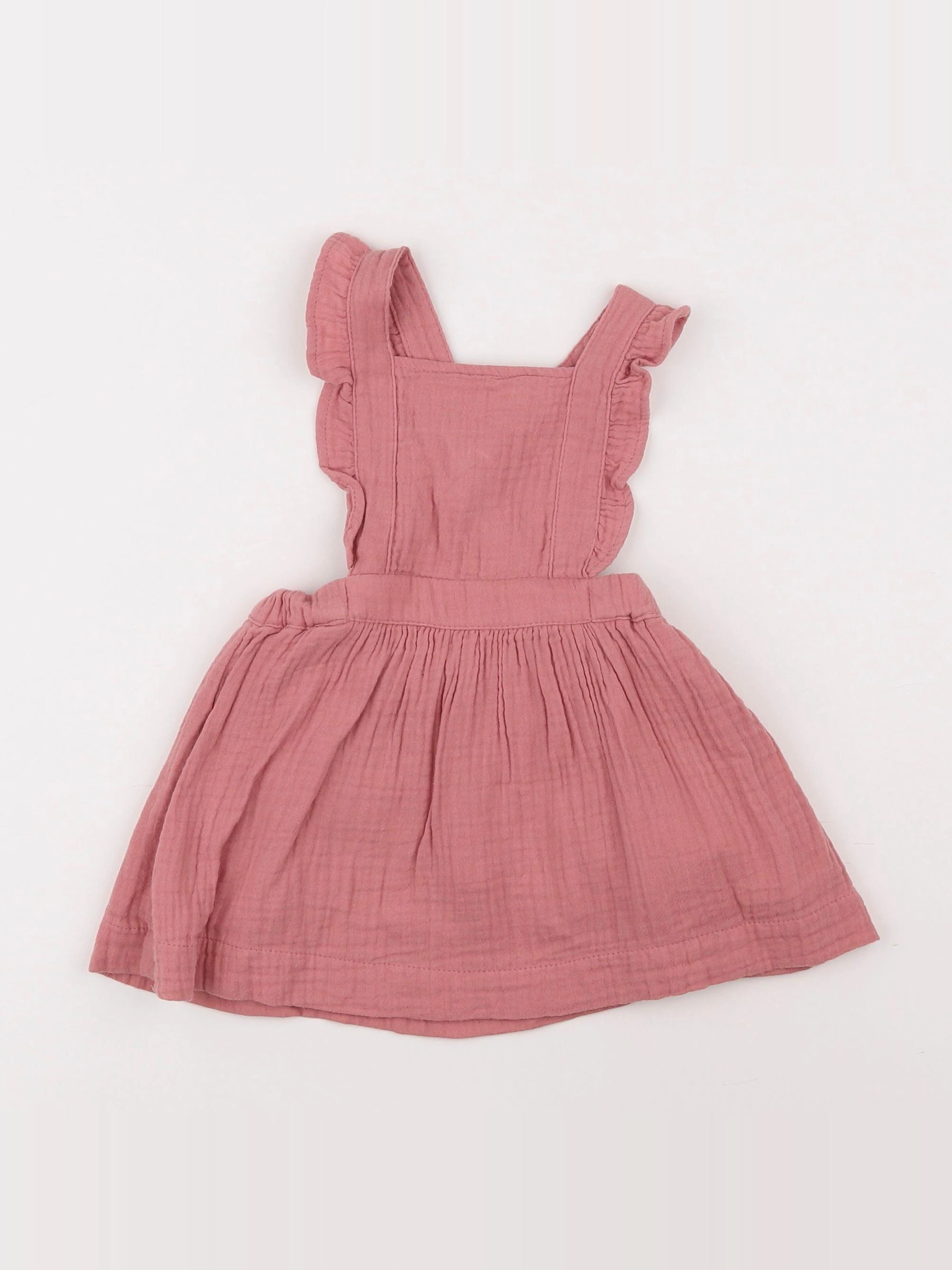 Vertbaudet - robe rose - 12 mois