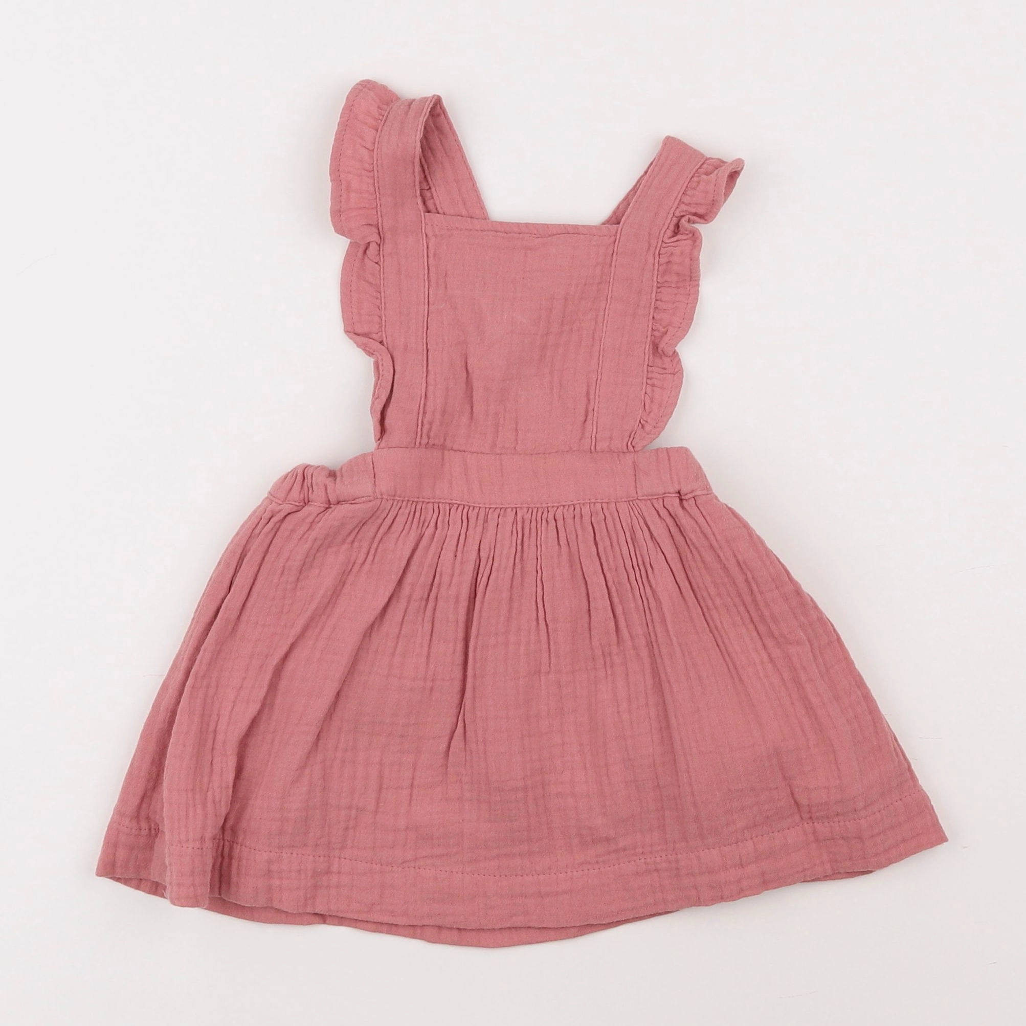 Vertbaudet - robe rose - 12 mois