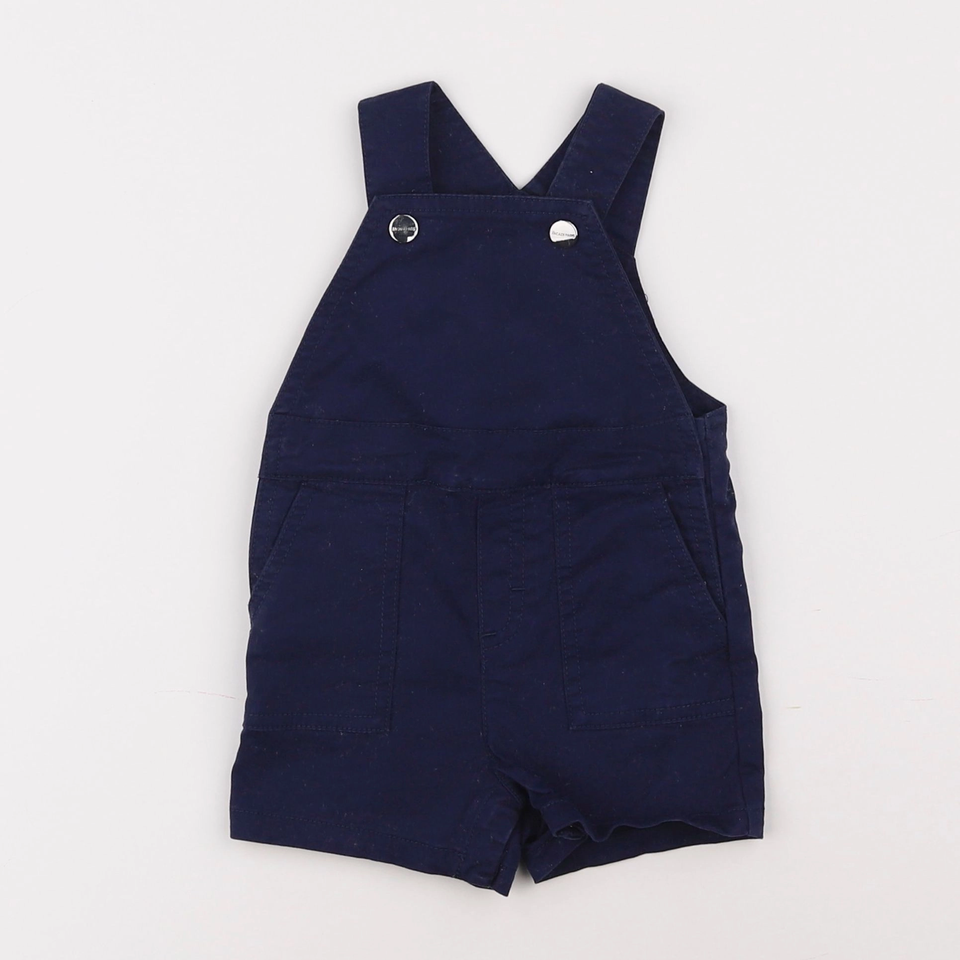 Jacadi - salopette bleu - 6 mois