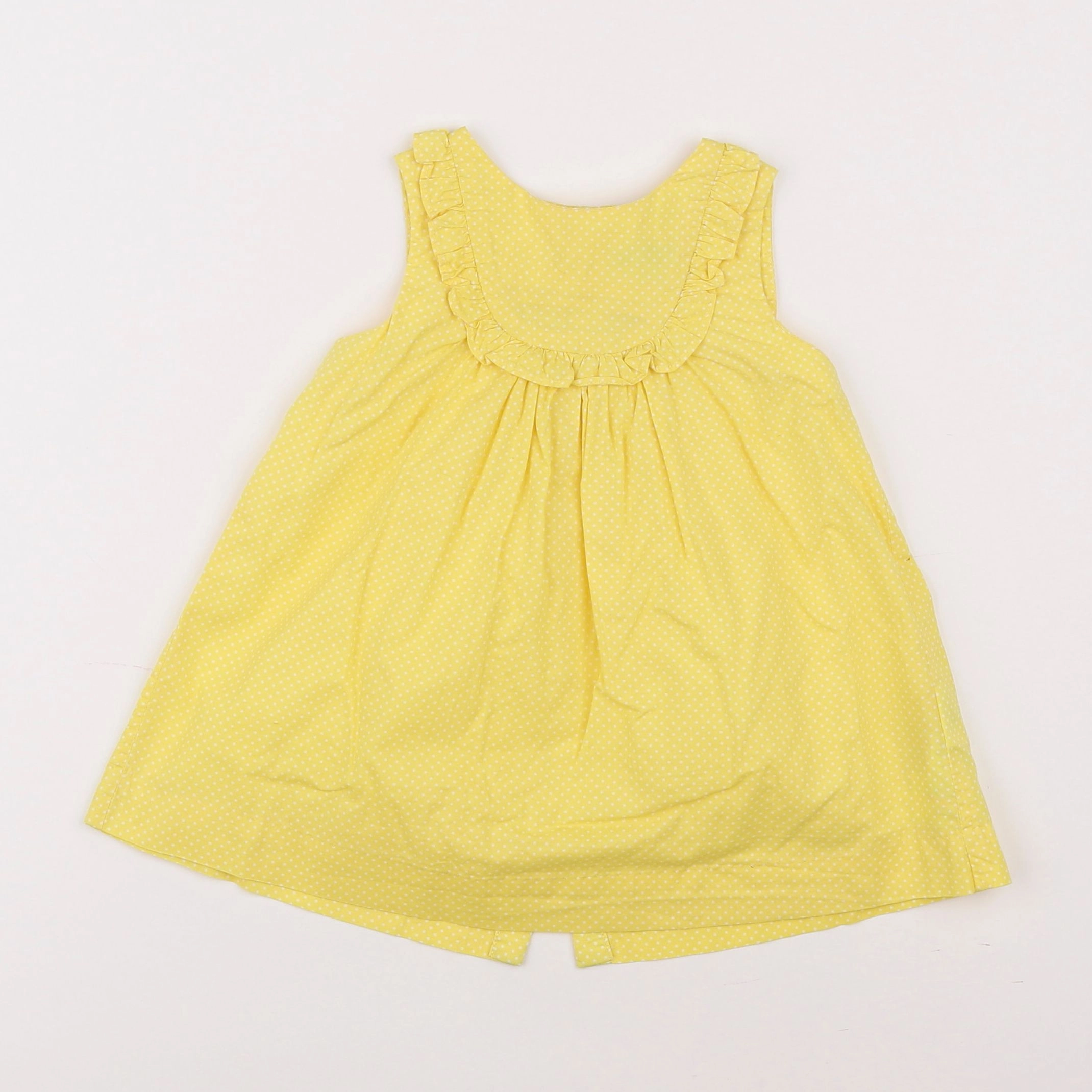 Jacadi - robe jaune - 12 mois