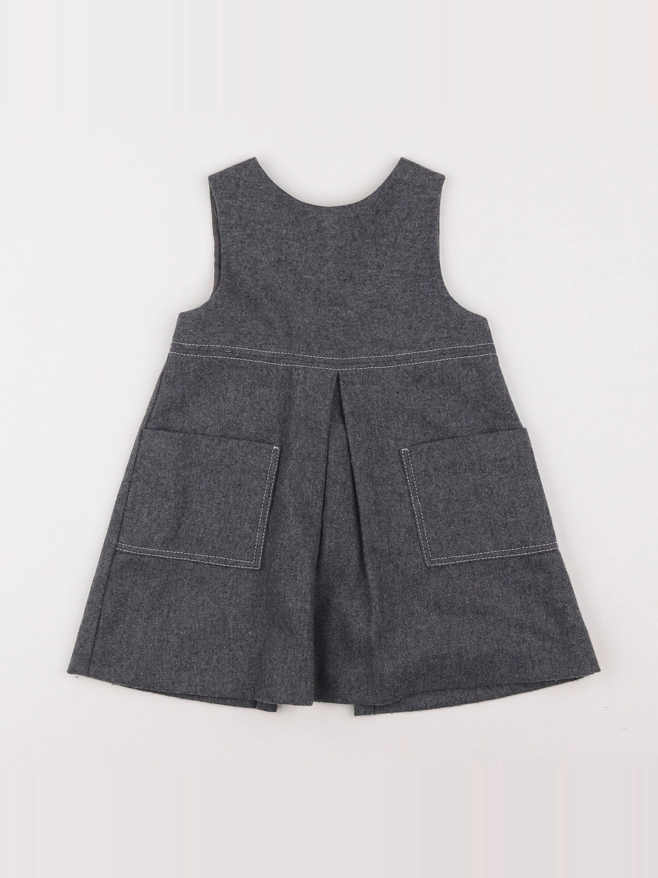 Jacadi - robe gris - 2 ans