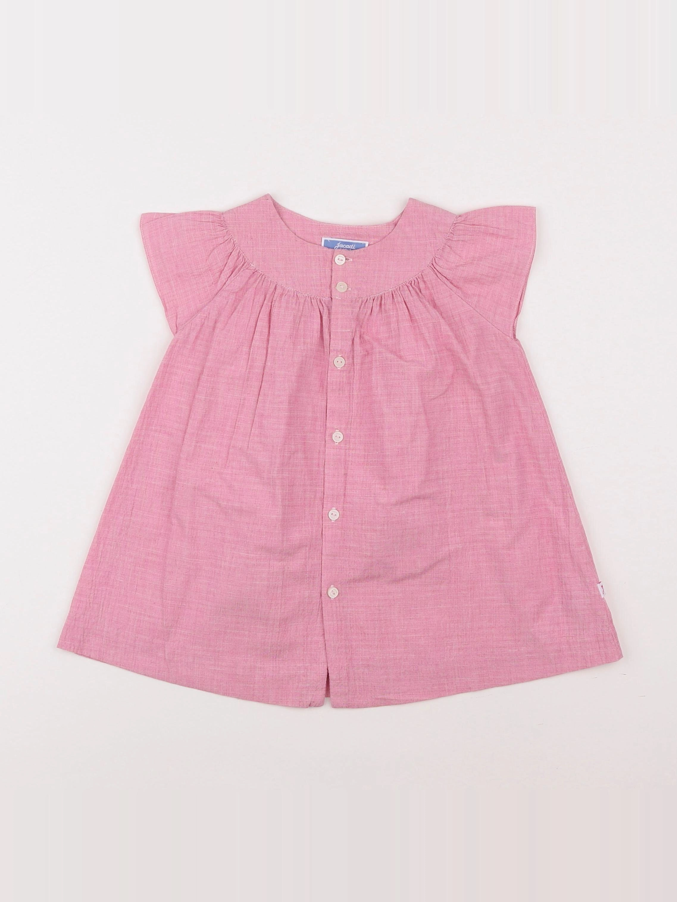 Jacadi - robe rose - 18 mois