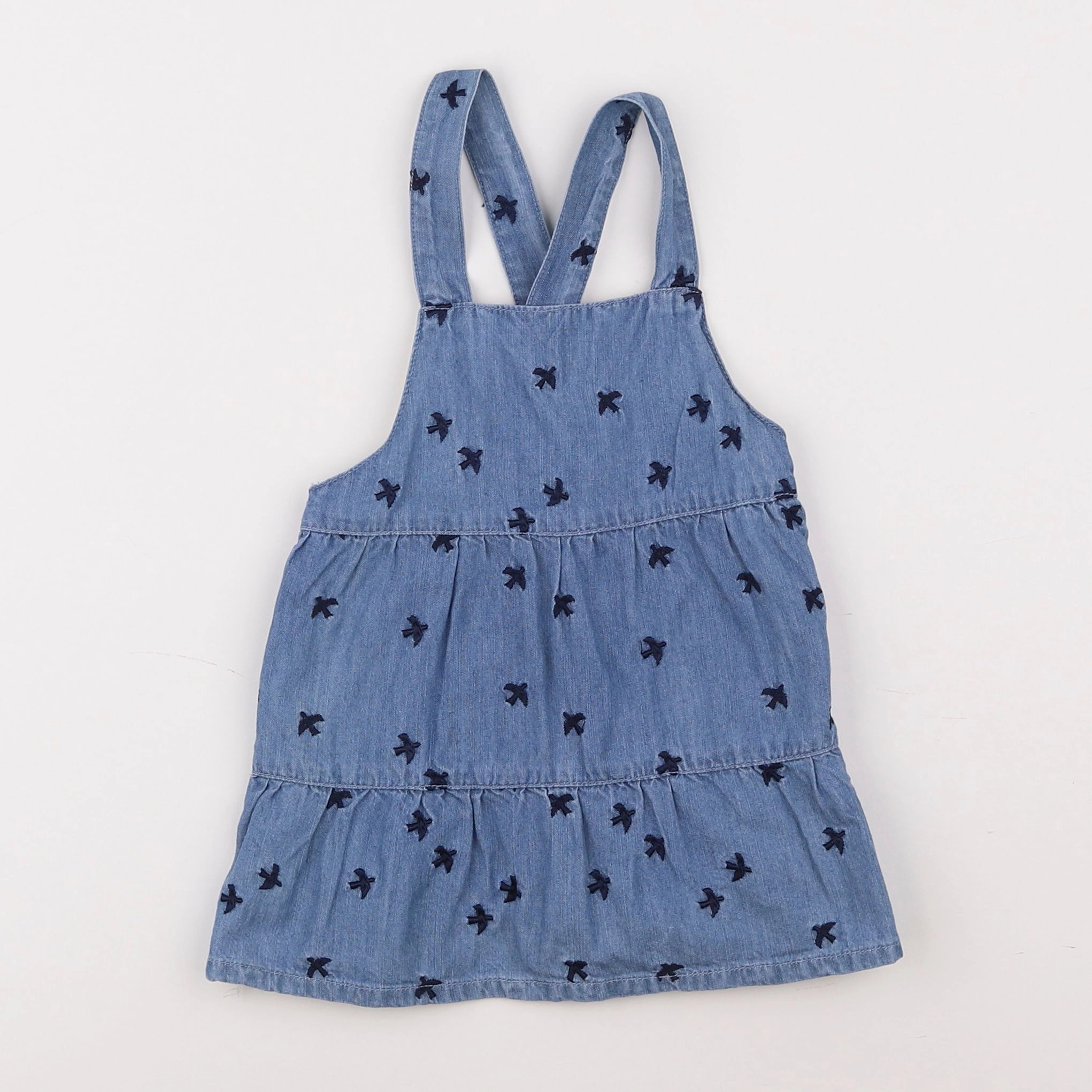 Cadet Rousselle - robe bleu - 6 mois