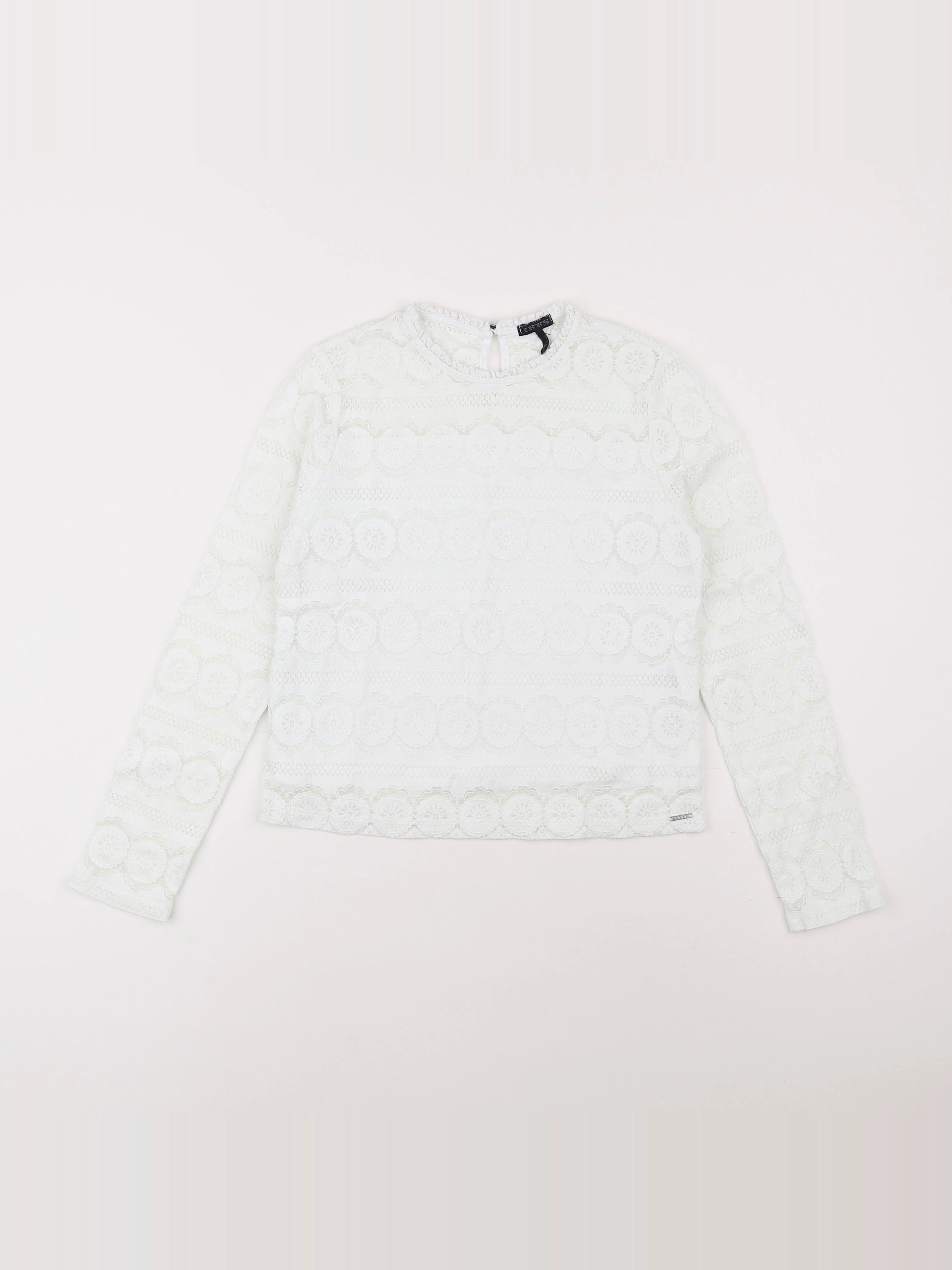 IKKS - tee-shirt blanc - 10 ans