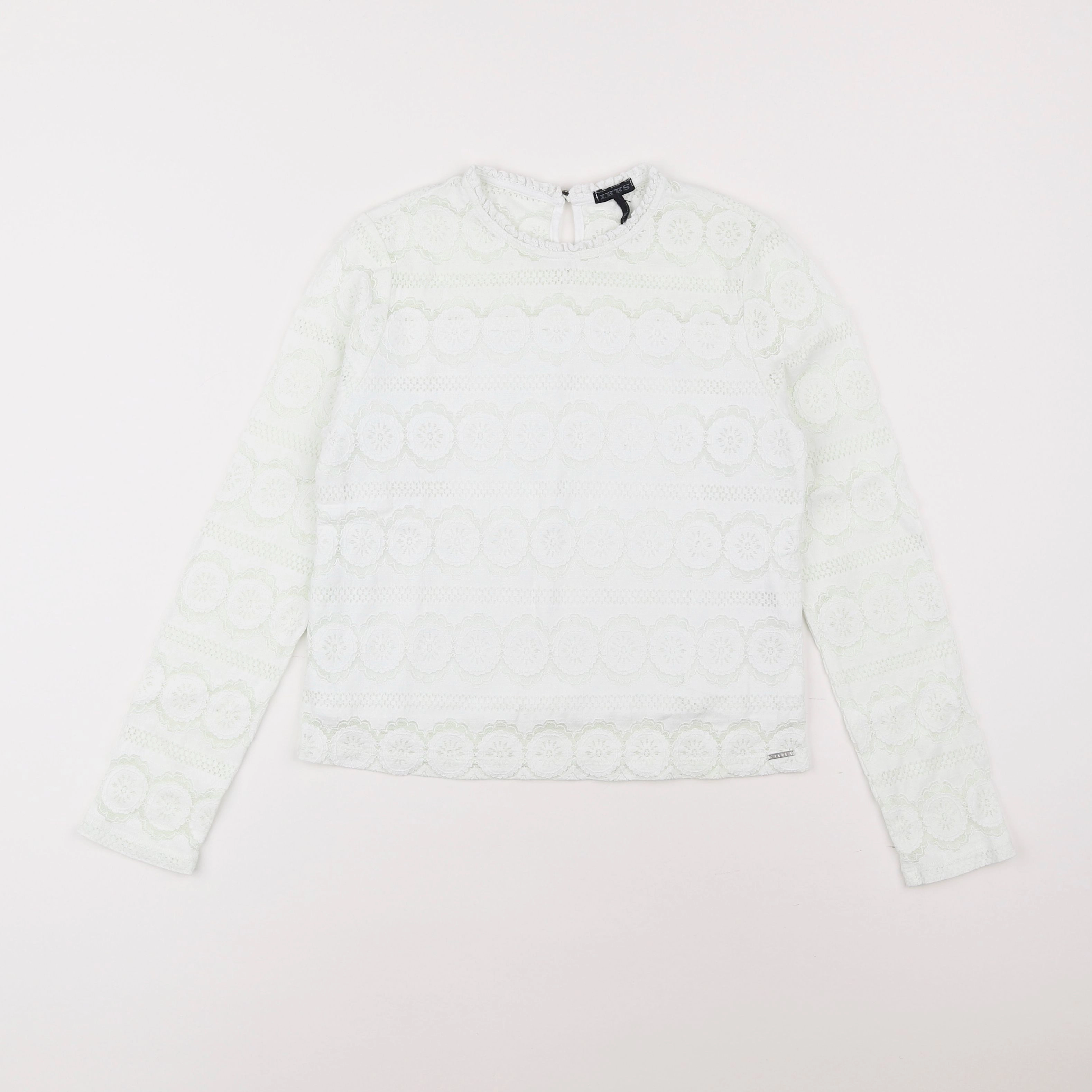 IKKS - tee-shirt blanc - 10 ans