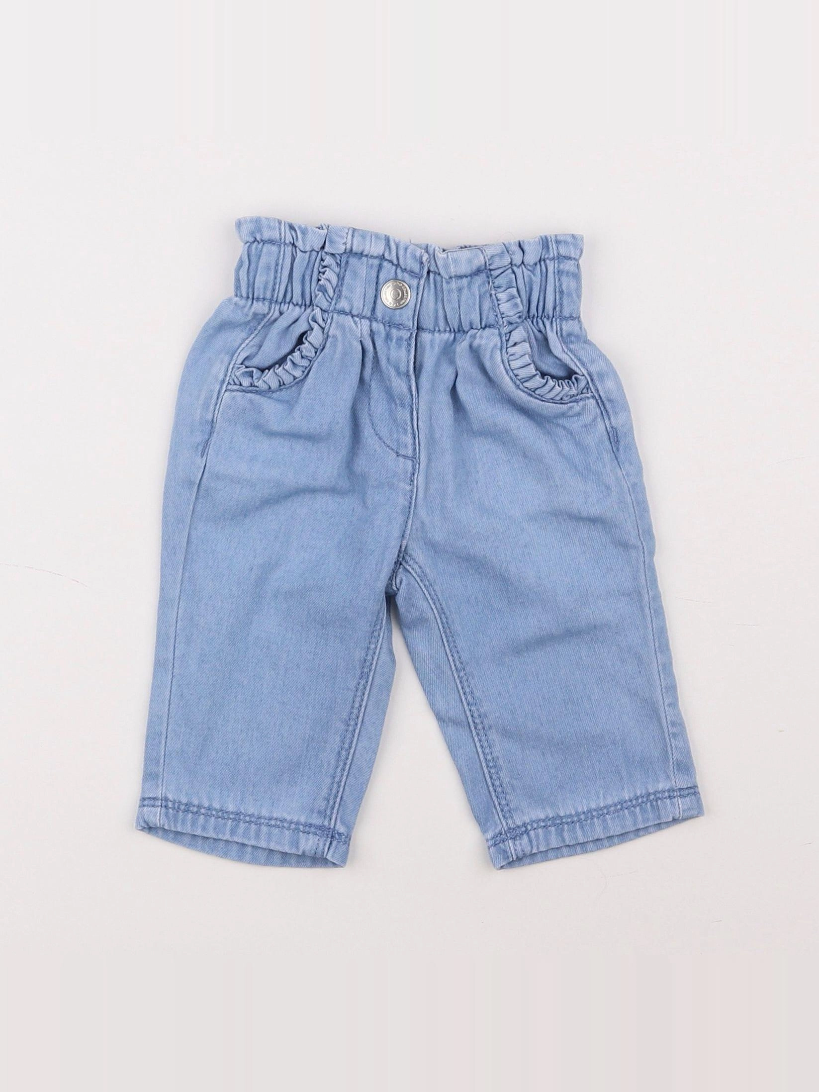 Tape à l'oeil - pantalon bleu - 3 mois