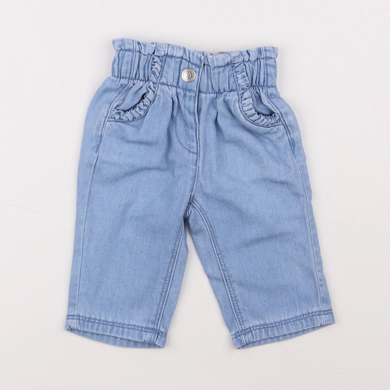 Tape à l'oeil - pantalon bleu - 3 mois