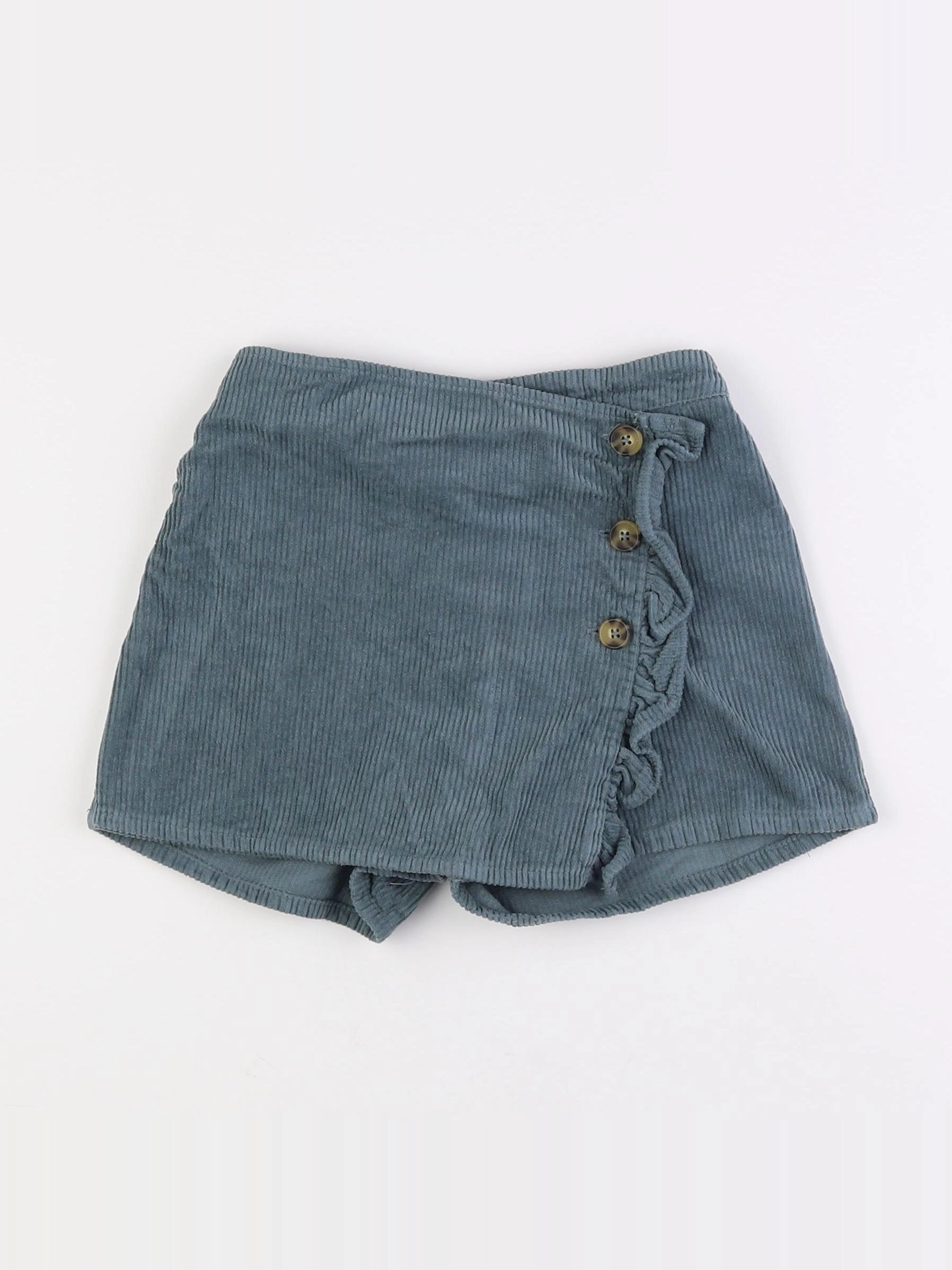 Vertbaudet - jupe short vert - 6 ans