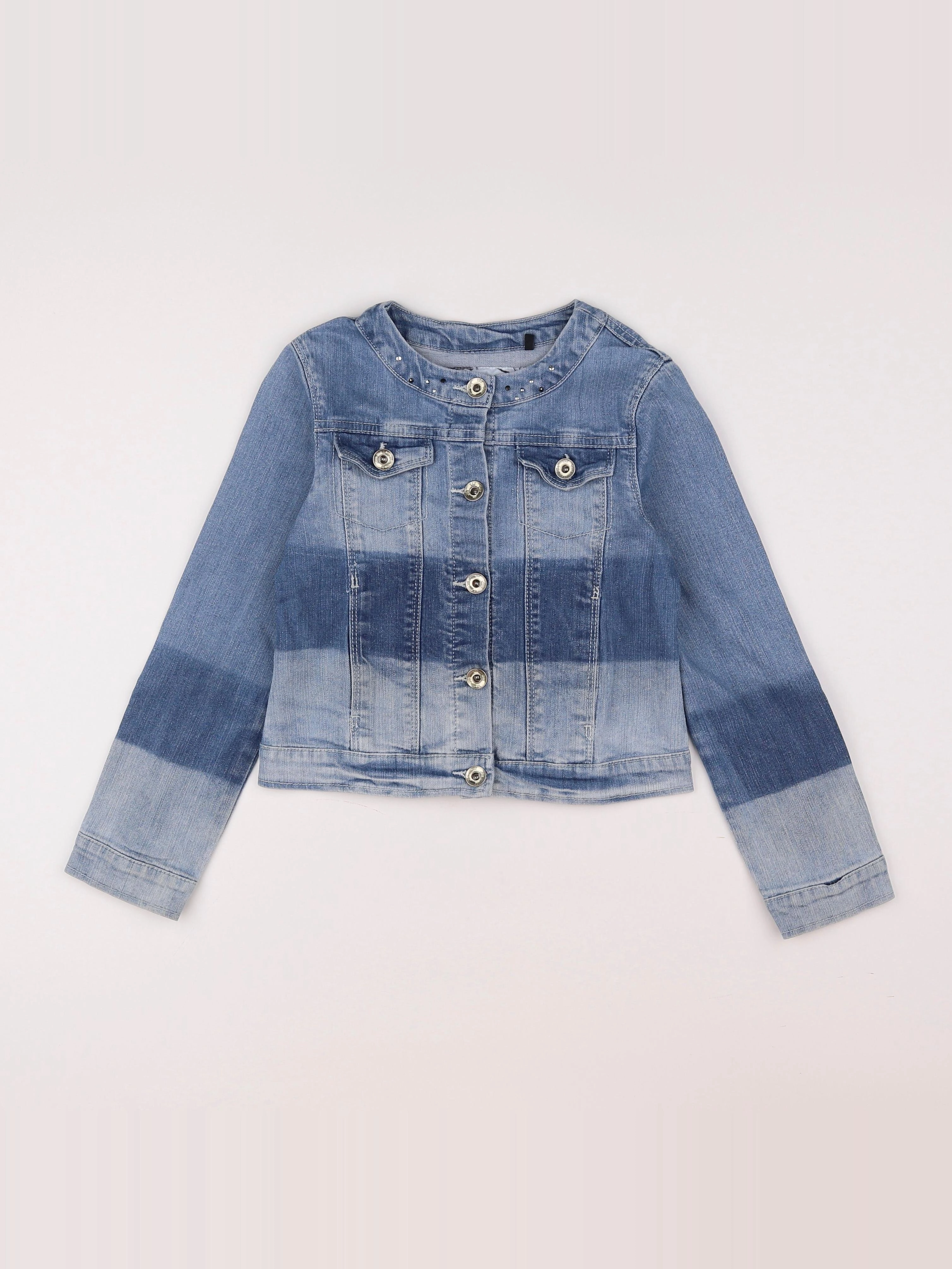 IKKS - veste bleu - 8 ans
