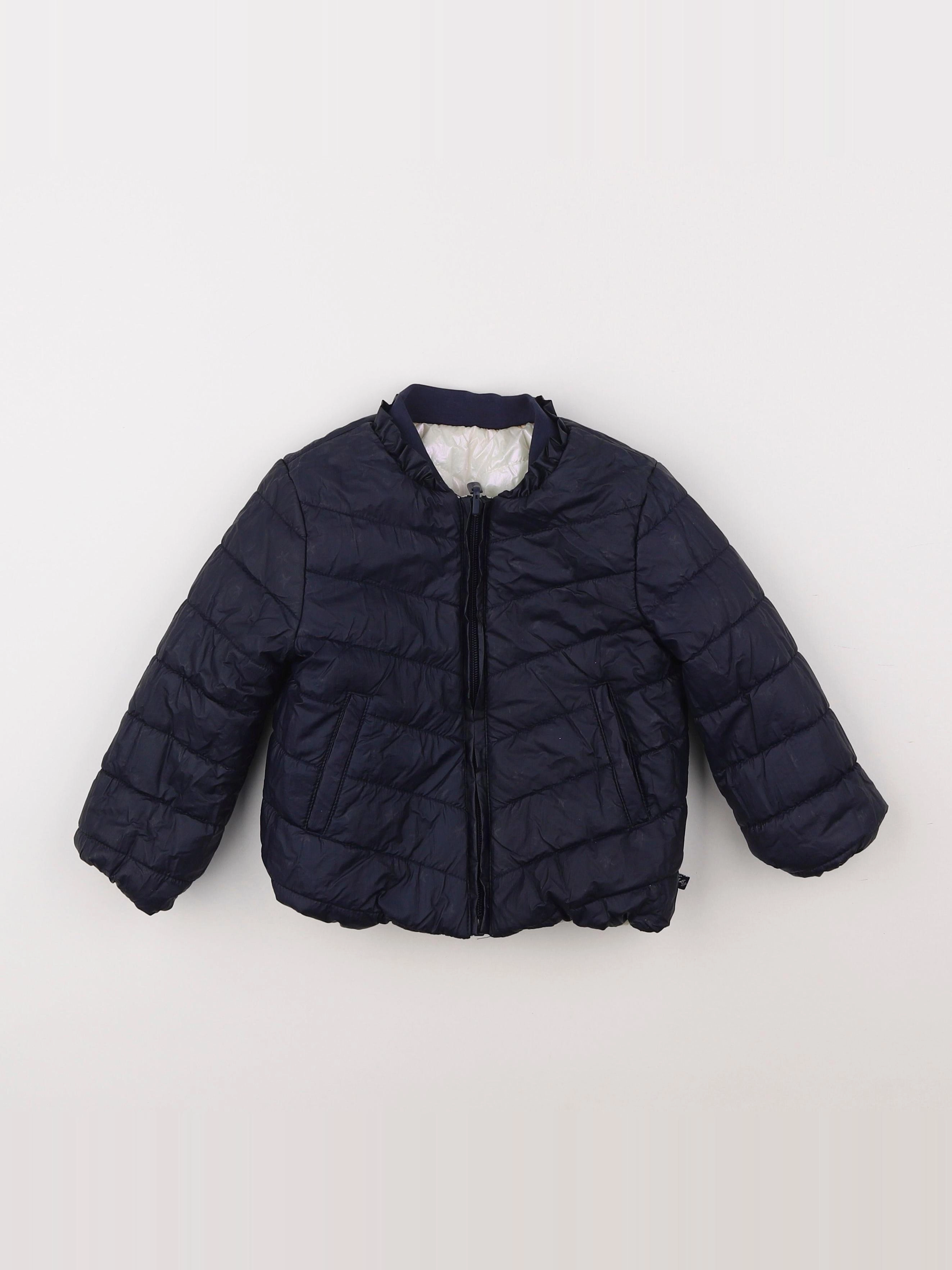 IKKS - doudoune réversible bleu - 2 ans