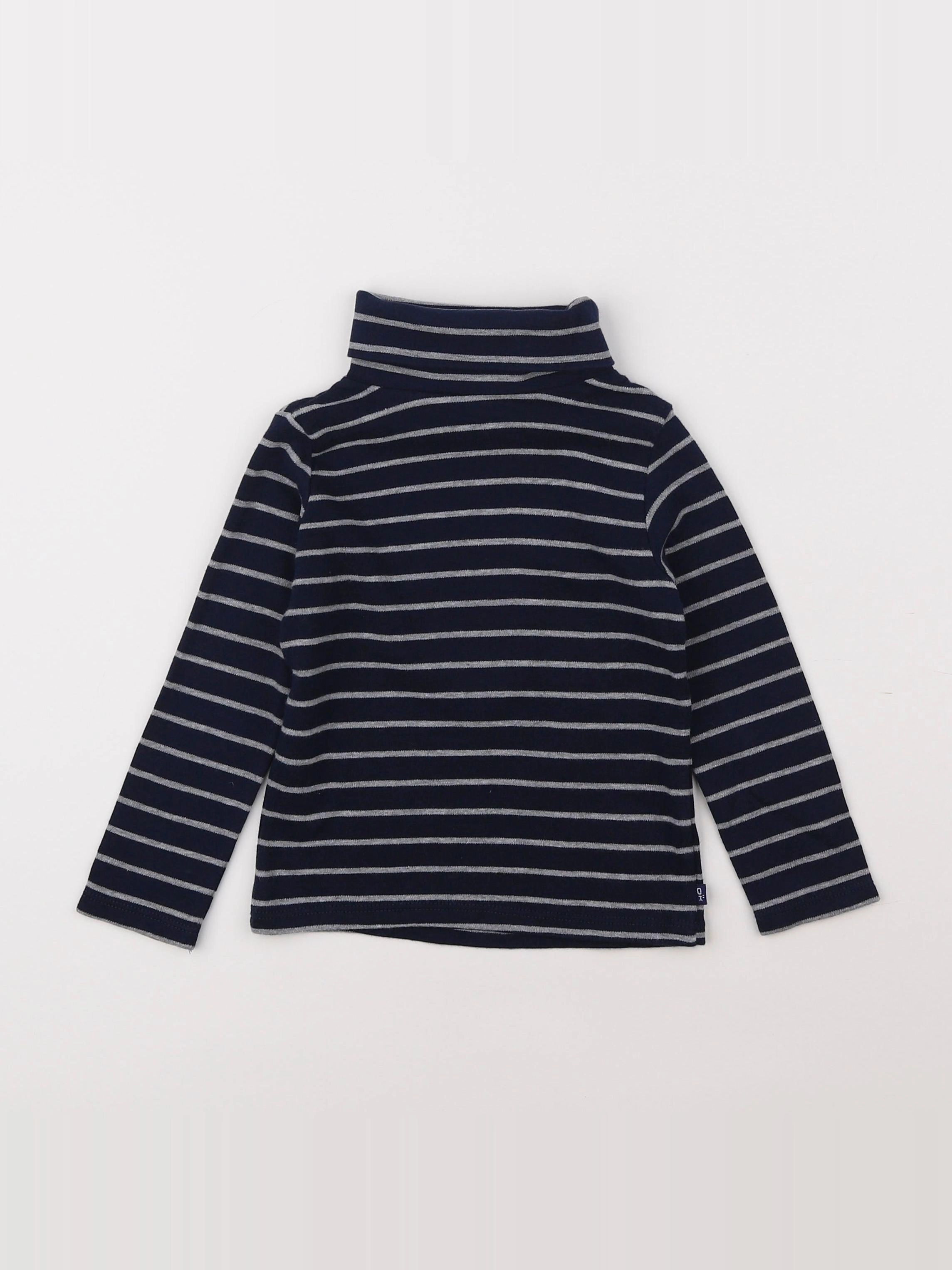 Okaidi - sous-pull bleu - 3 ans