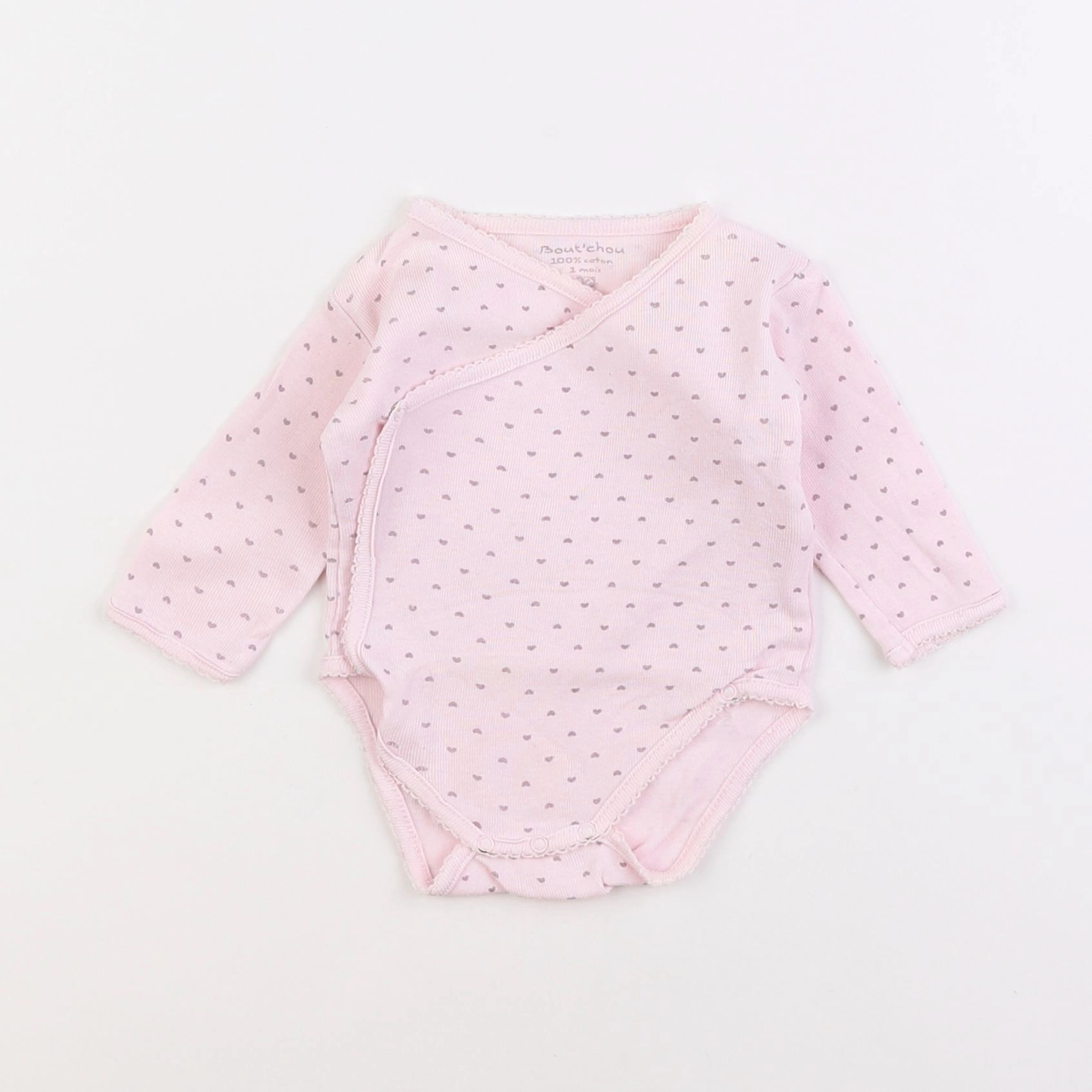 Boutchou - body rose - 1 mois