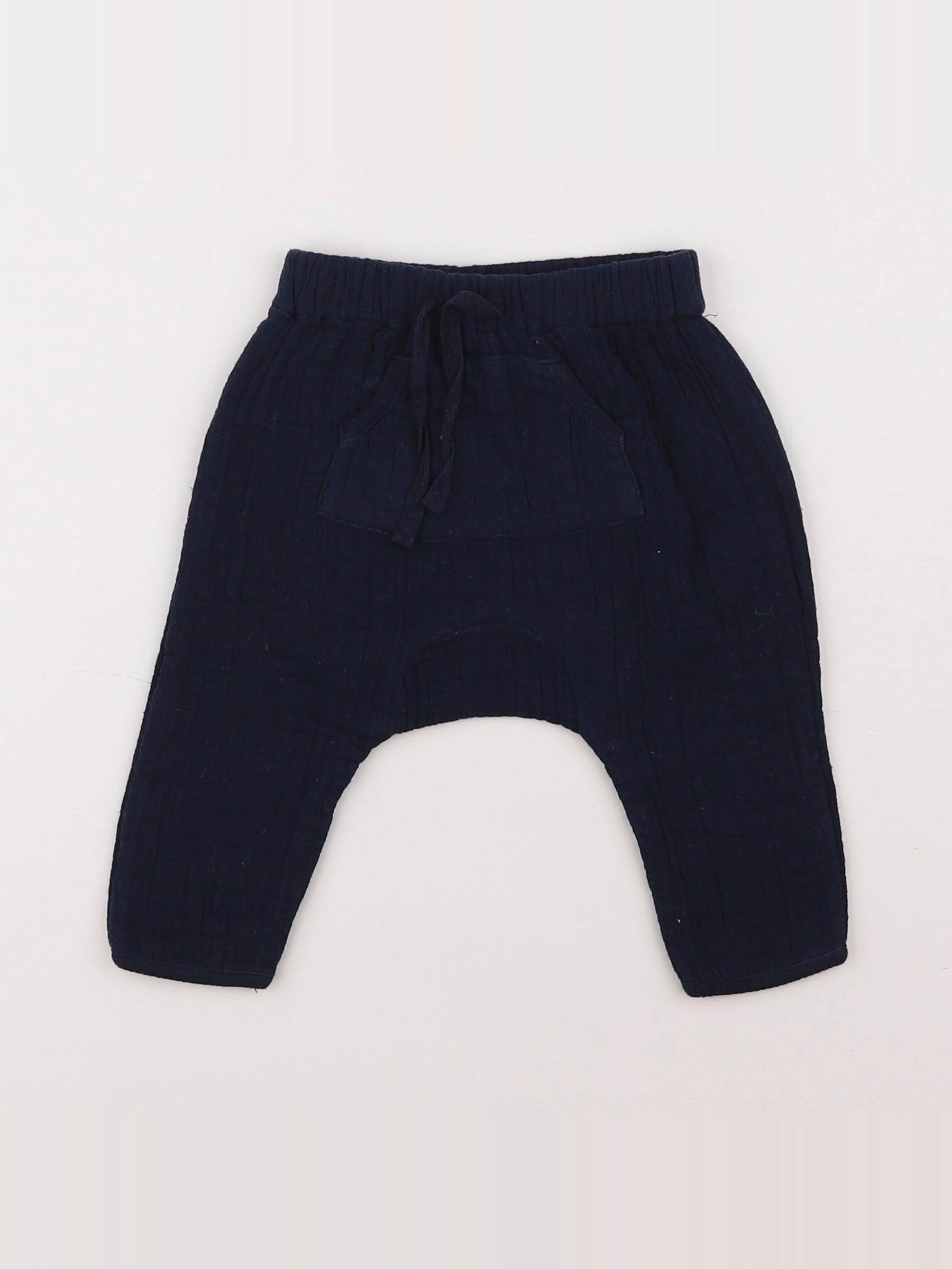 Boutchou - sarouel bleu - 6 mois