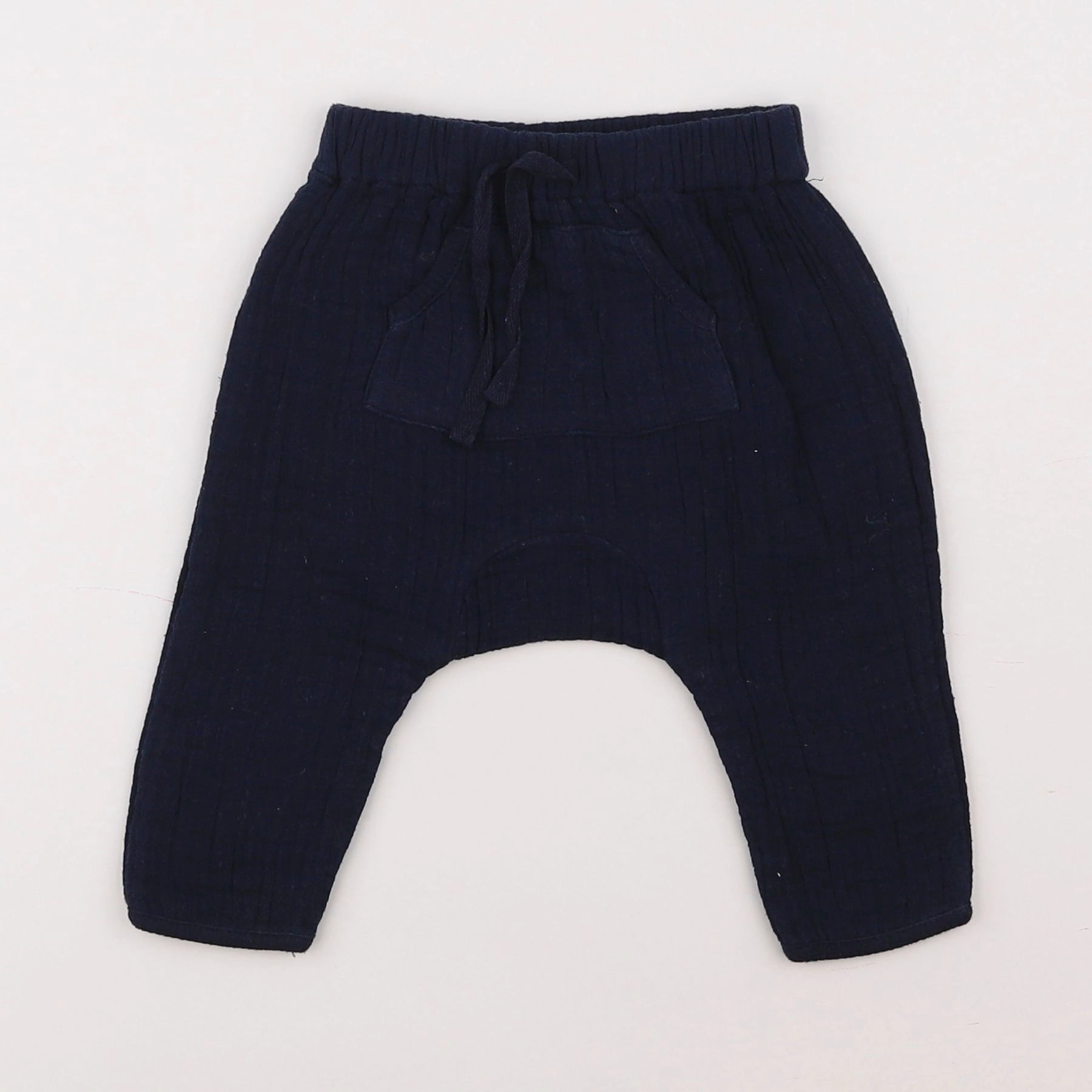 Boutchou - sarouel bleu - 6 mois