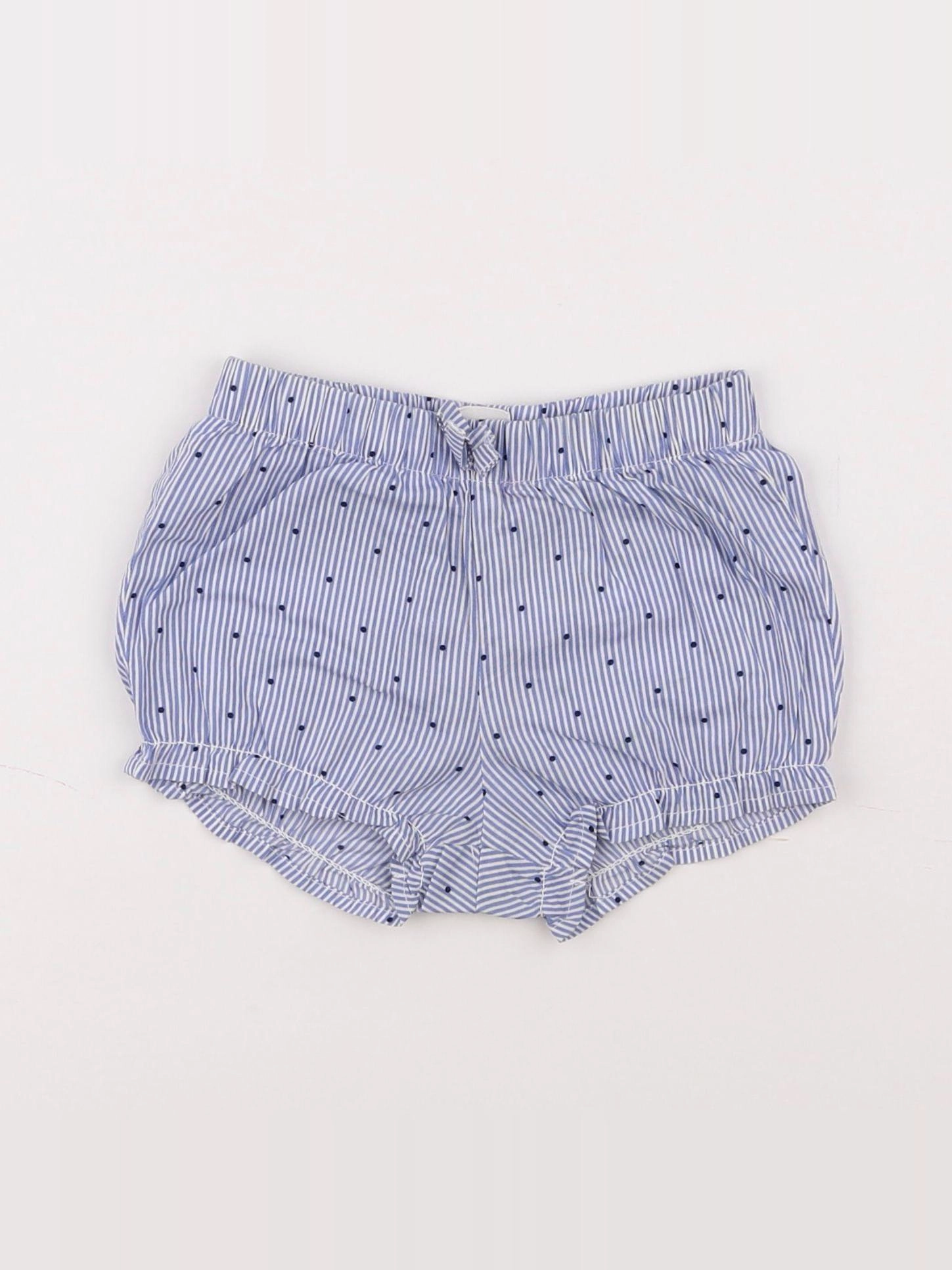 H&M - bloomer bleu - 6 mois