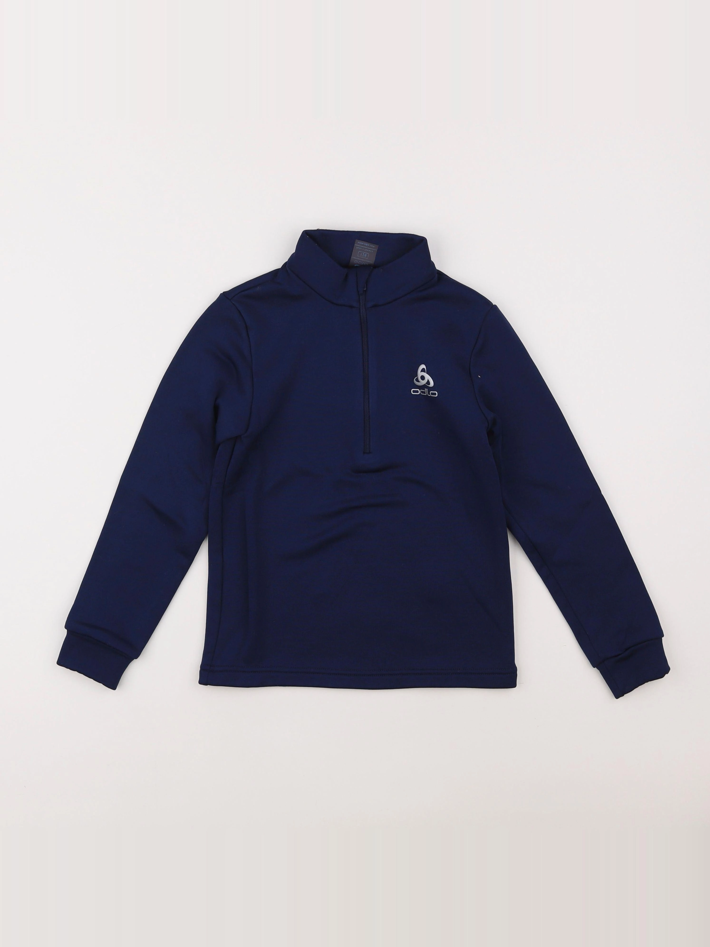 Odlo - sous-pull technique bleu - 8 ans