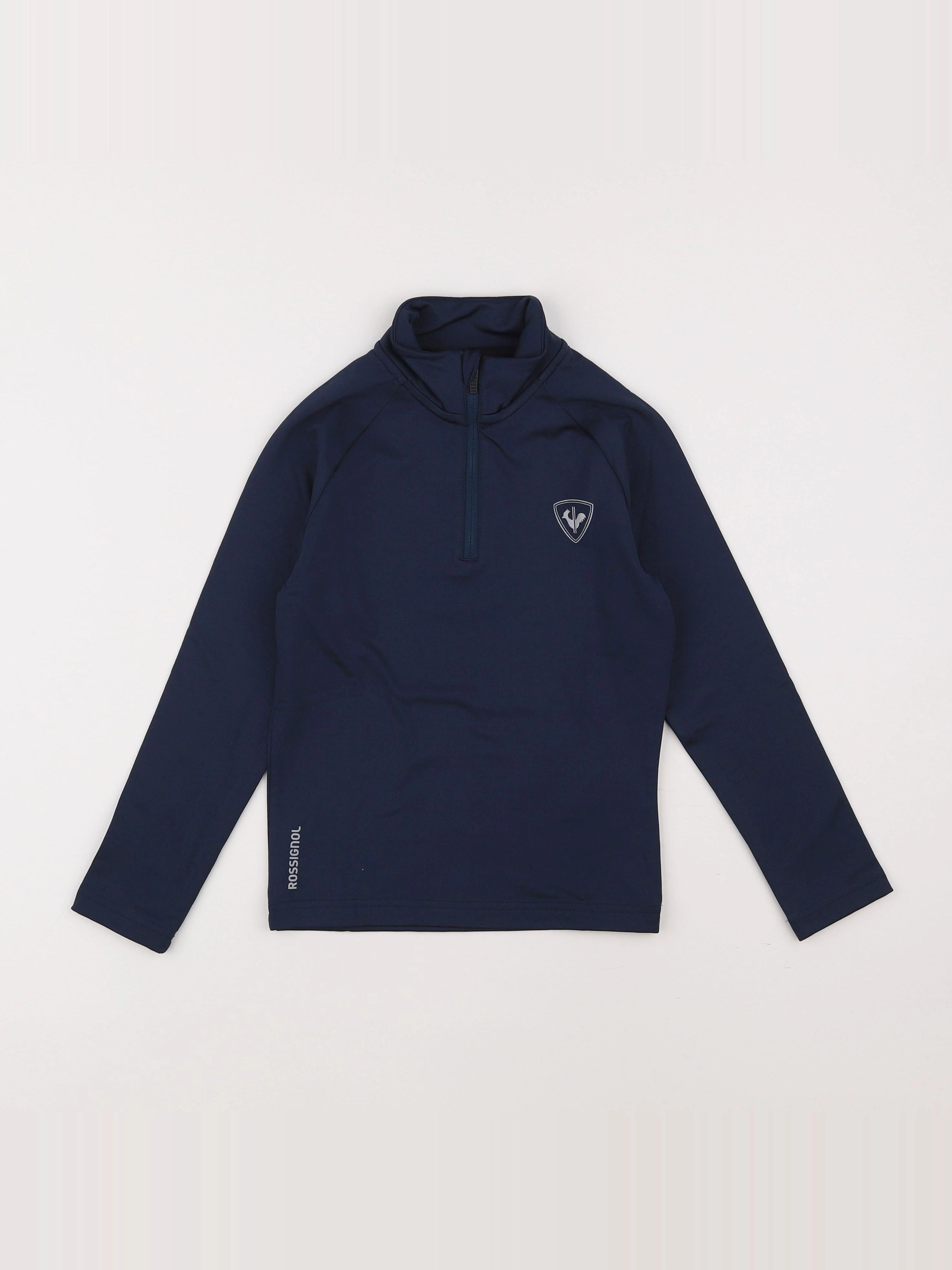 Rossignol - sous-pull technique bleu - 8 ans