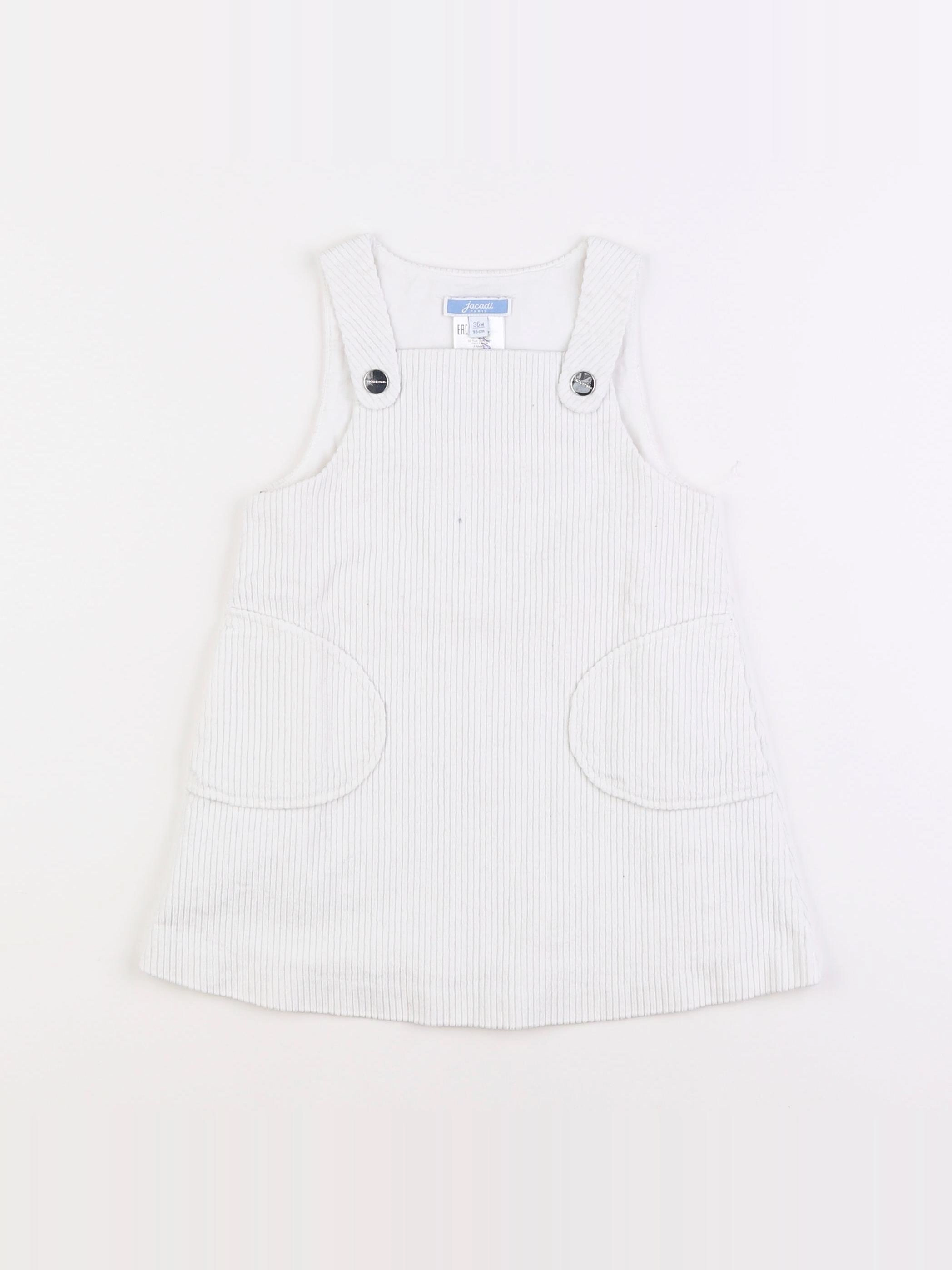 Jacadi - robe blanc - 3 ans
