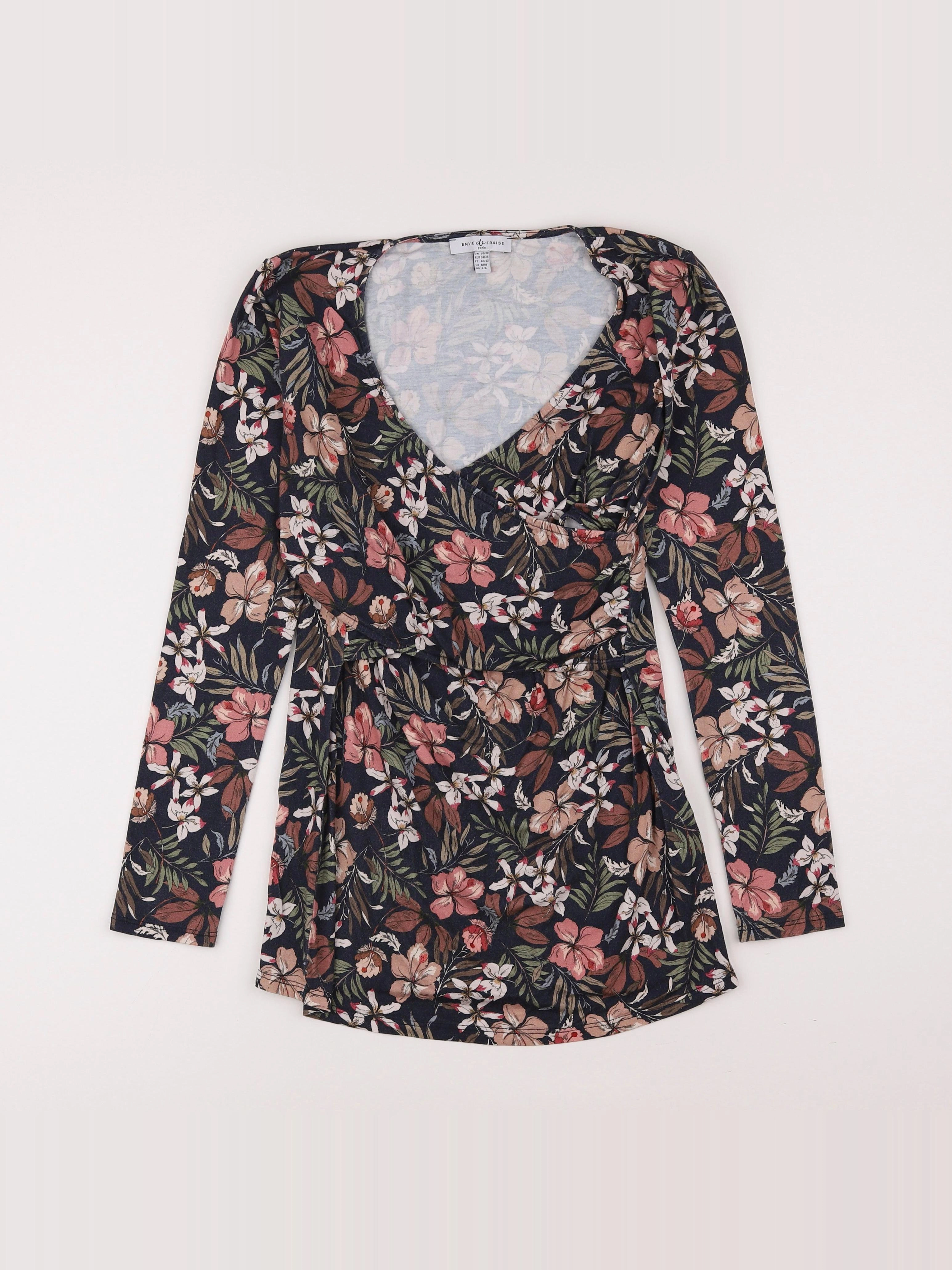 Envie de fraise - tee-shirt grossesse rose - 40 à 42