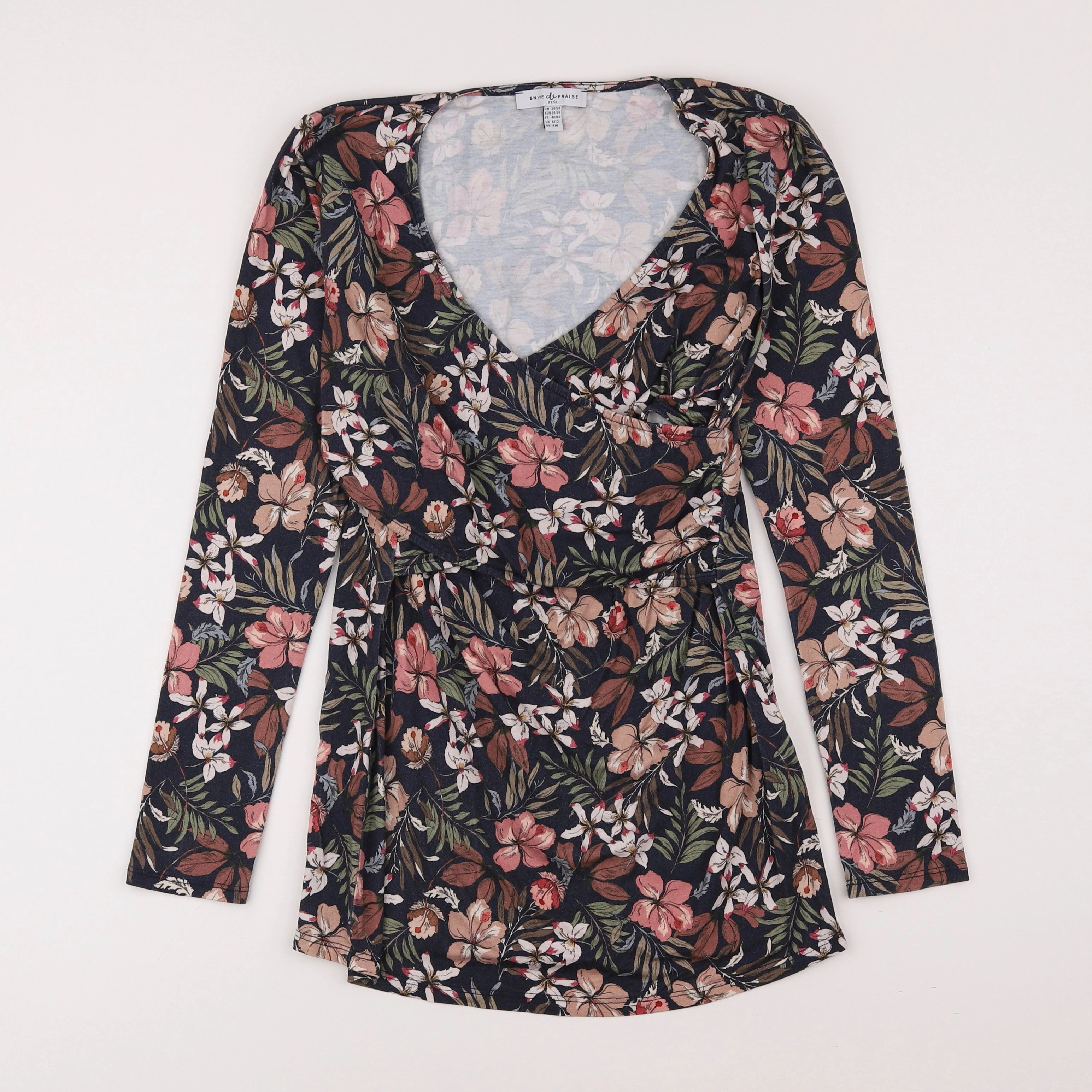 Envie de fraise - tee-shirt grossesse rose - 40 à 42