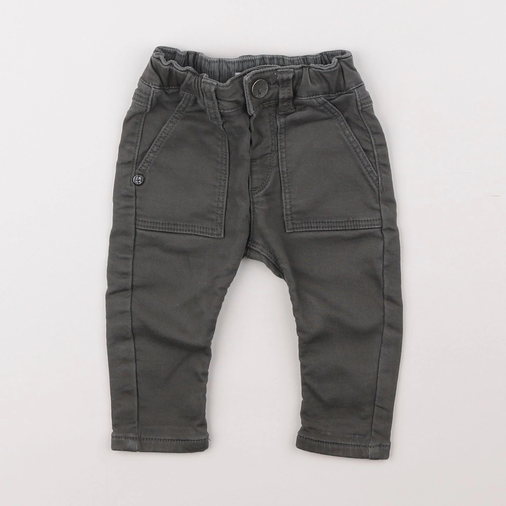 IKKS - pantalon gris - 6 mois