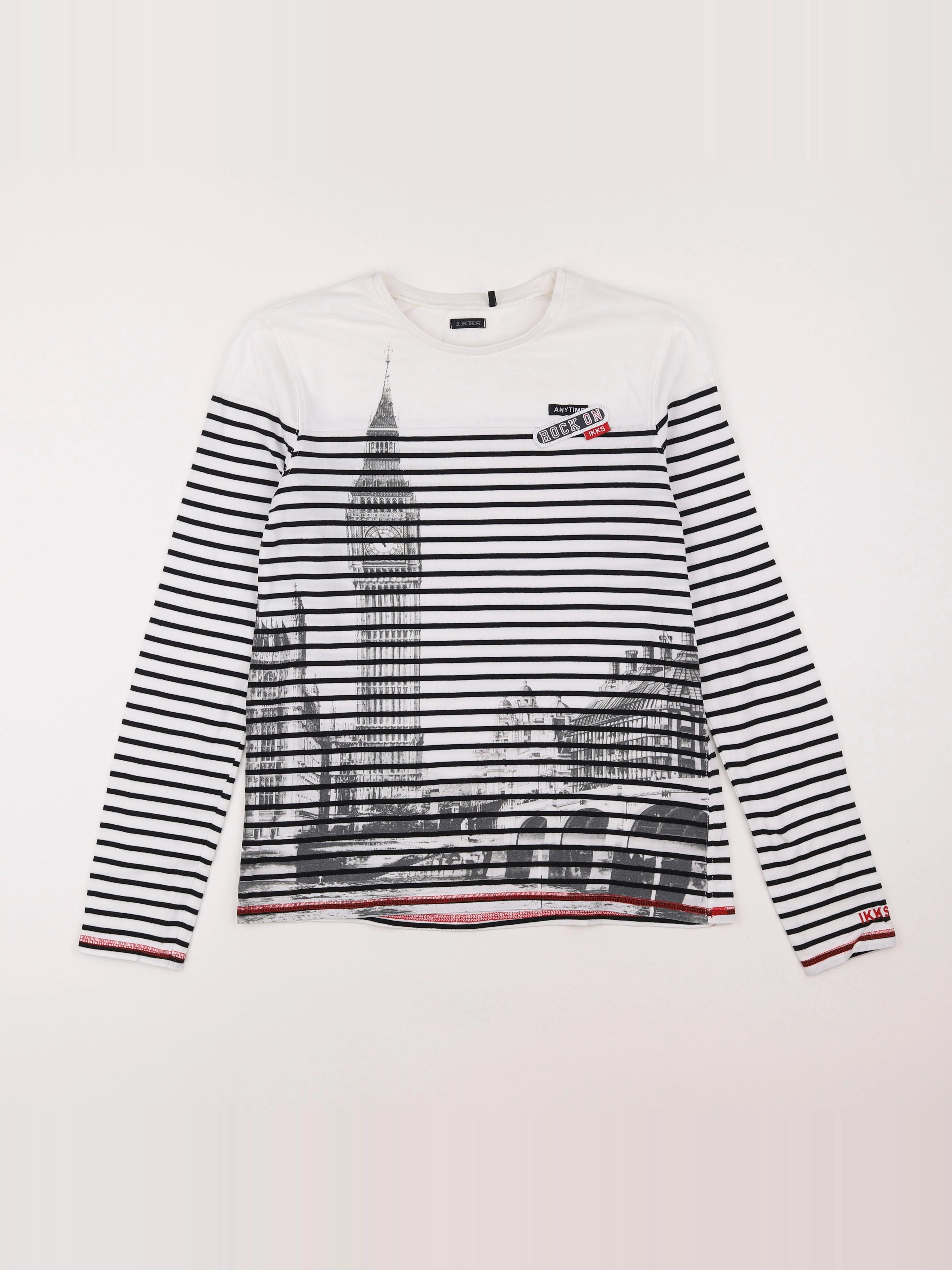 IKKS - tee-shirt blanc - 14 ans