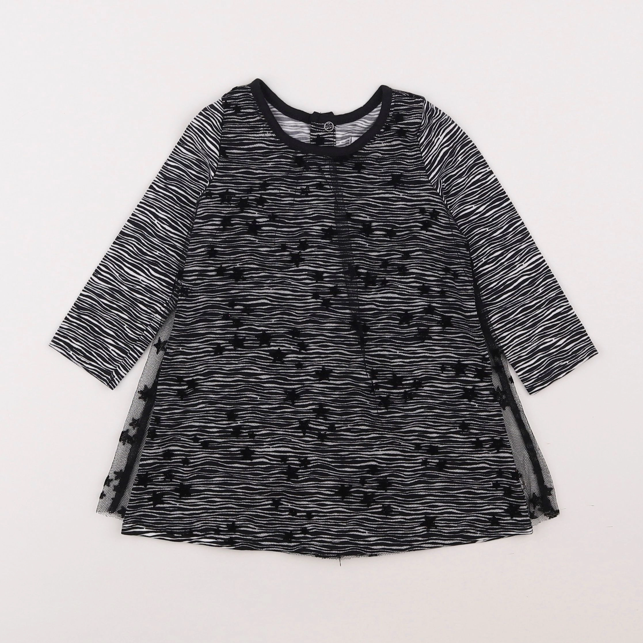 IKKS - robe noir - 12 mois