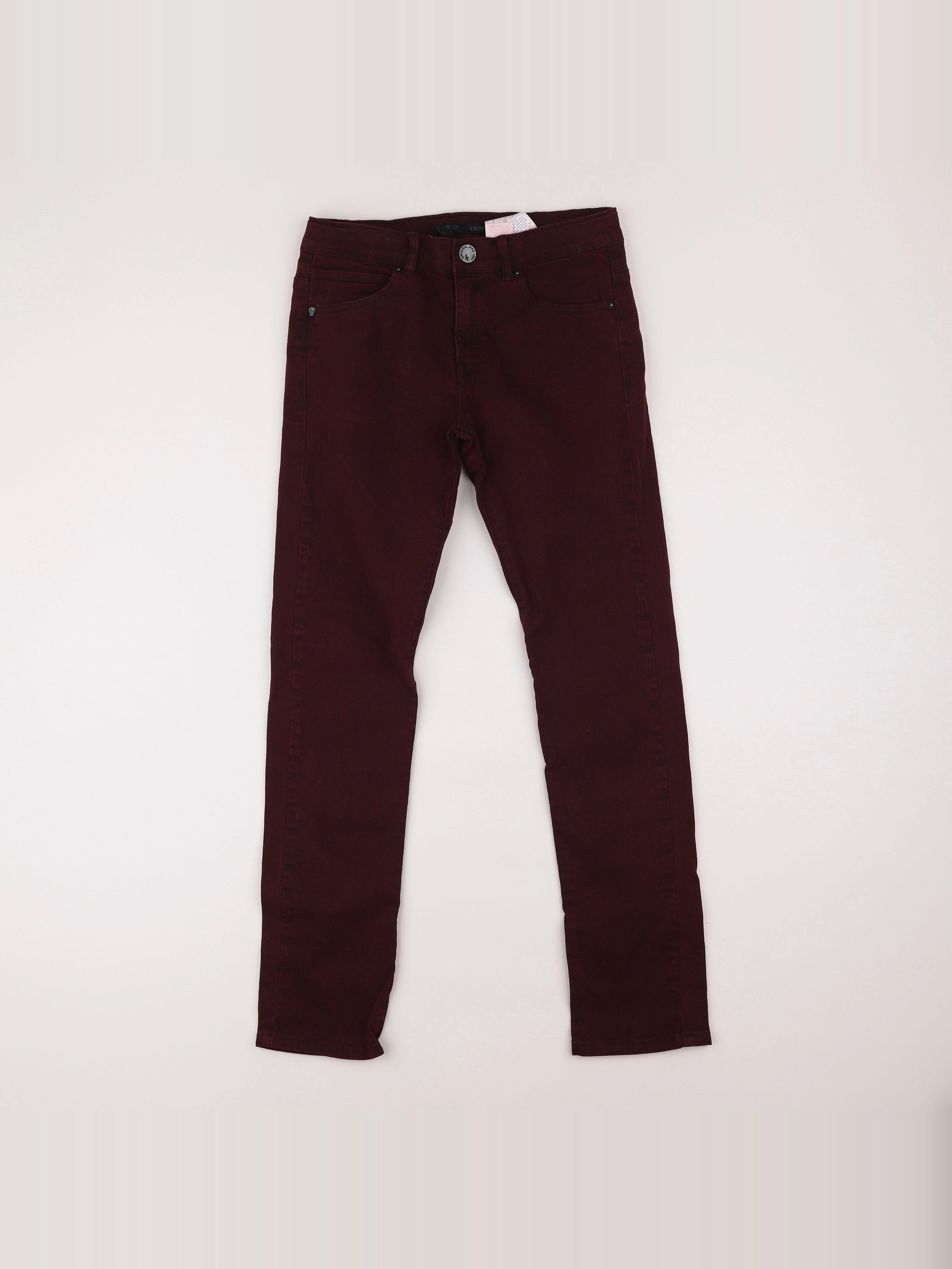 IKKS - jean rouge - 12 ans