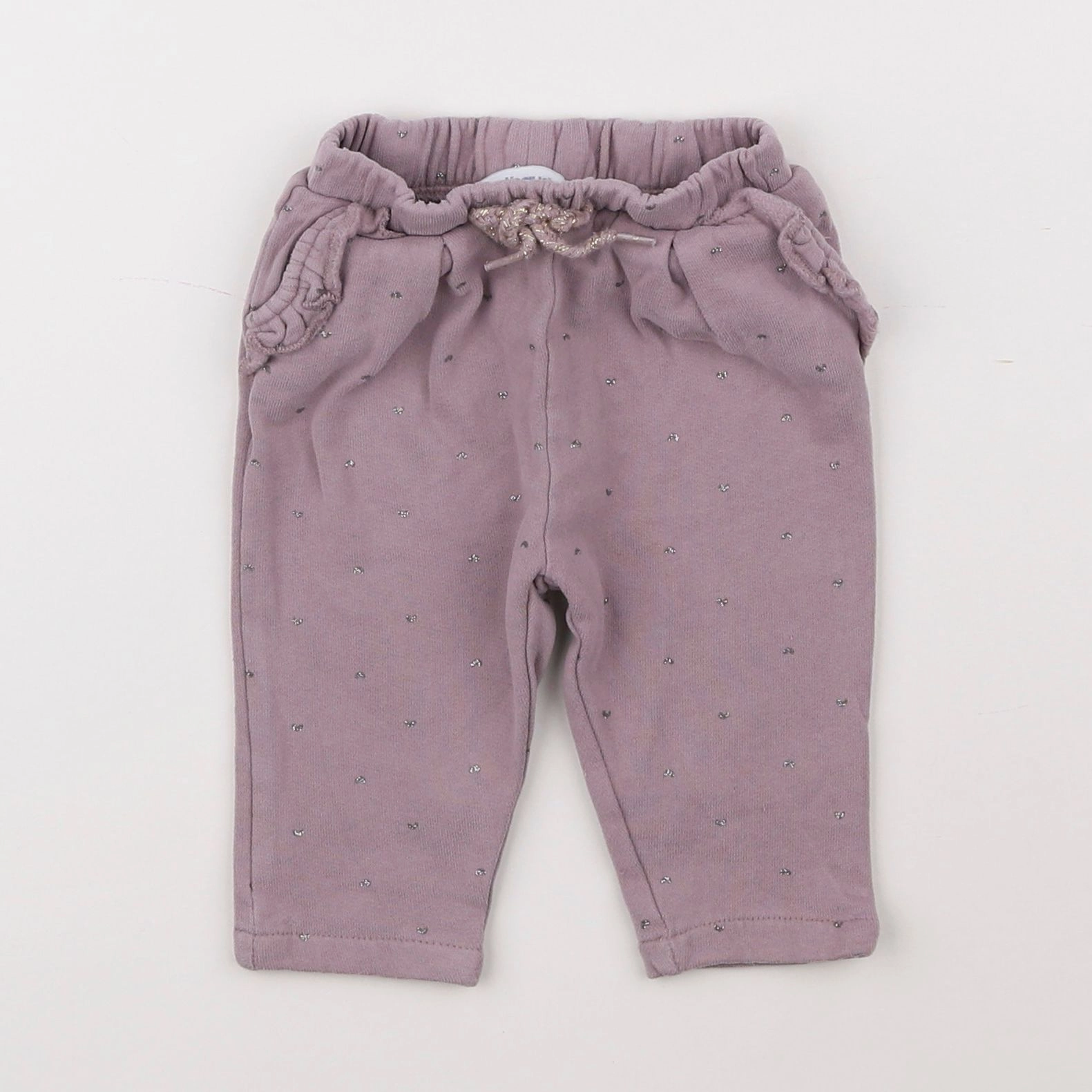 Vertbaudet - pantalon violet - 6 mois
