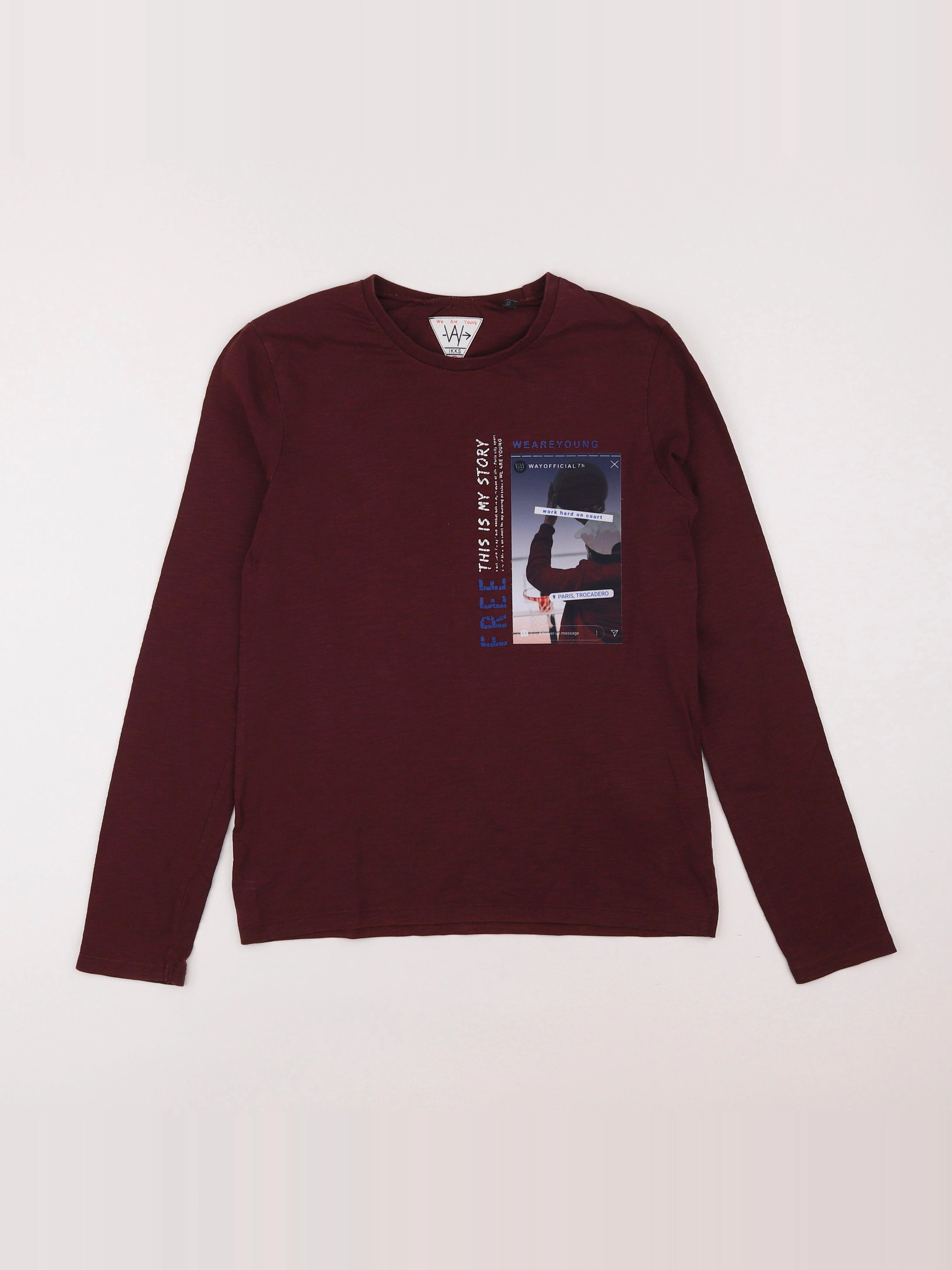 IKKS - tee-shirt rouge - 12 ans